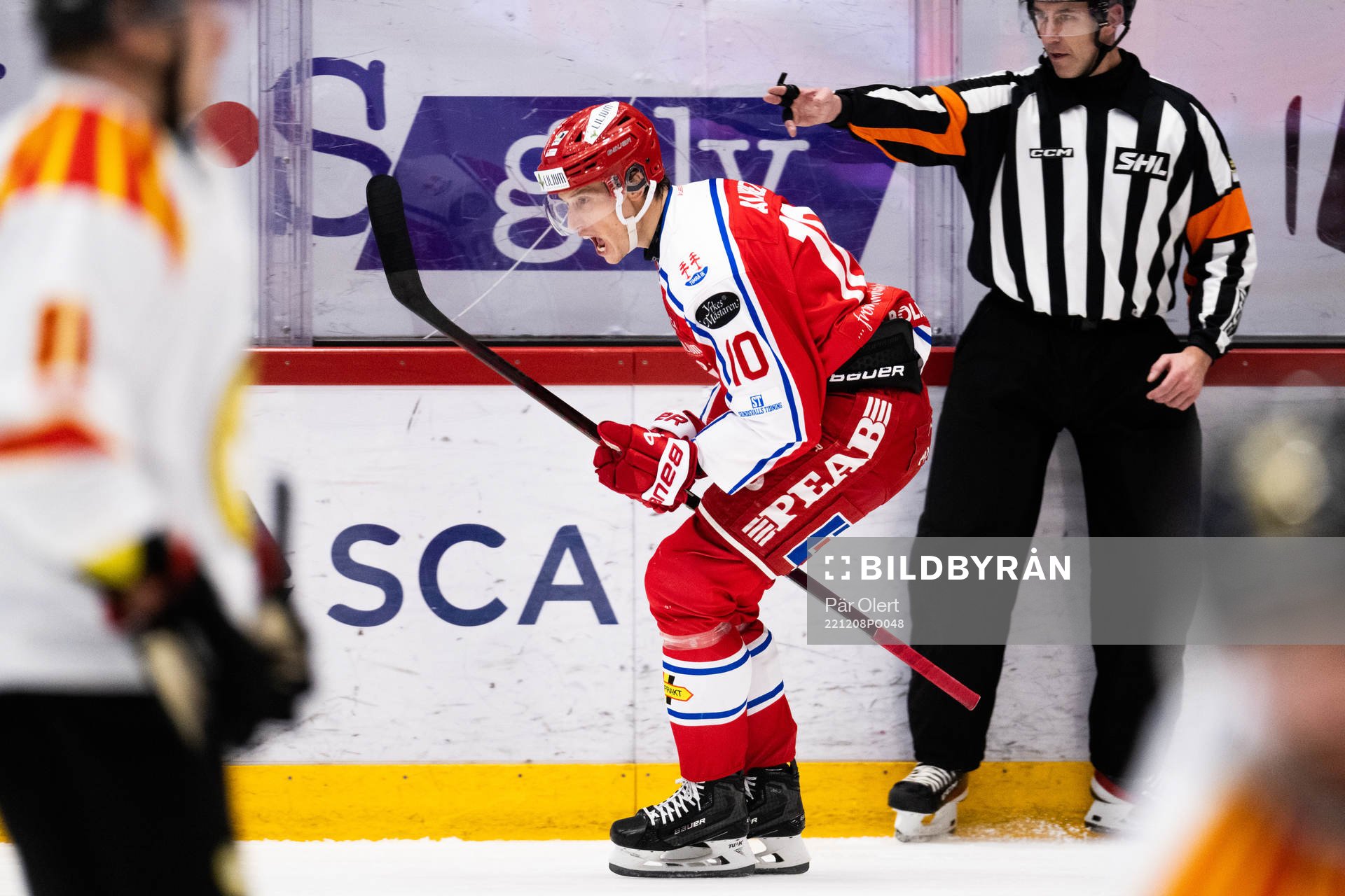 Timrås Robin Alvarez jublar