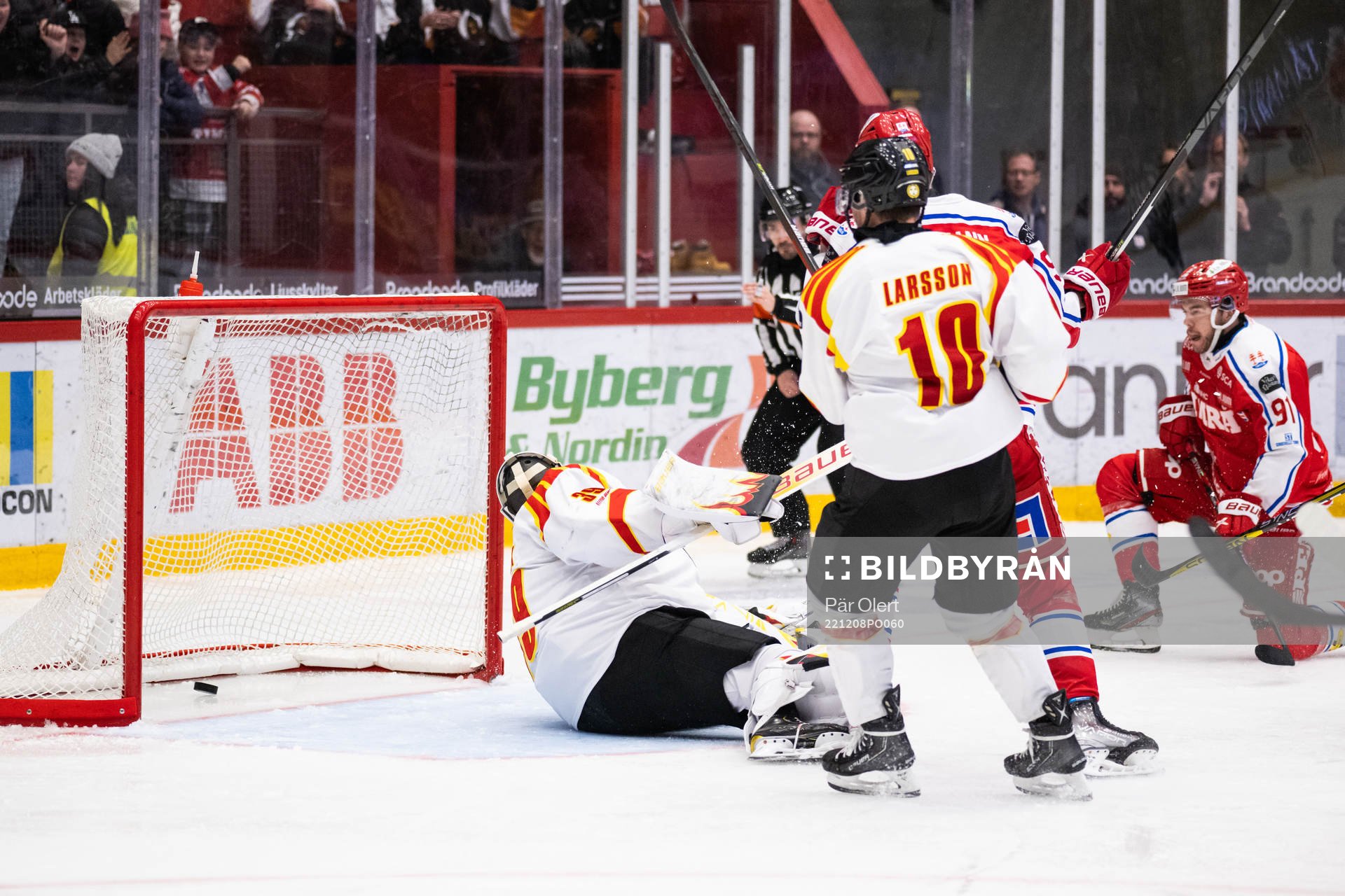 Brynäs målvakt Anders Lindbäck släpper in 2-3 av