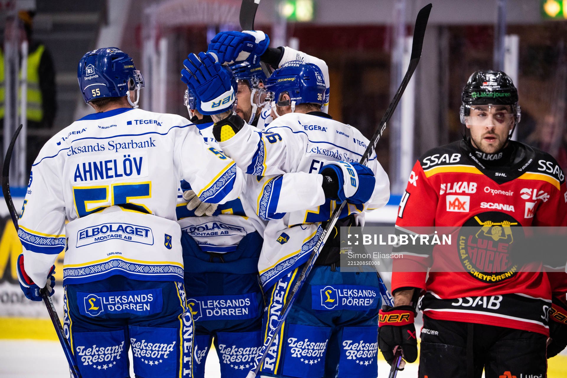 Leksands Lucas Elvenes jublar
