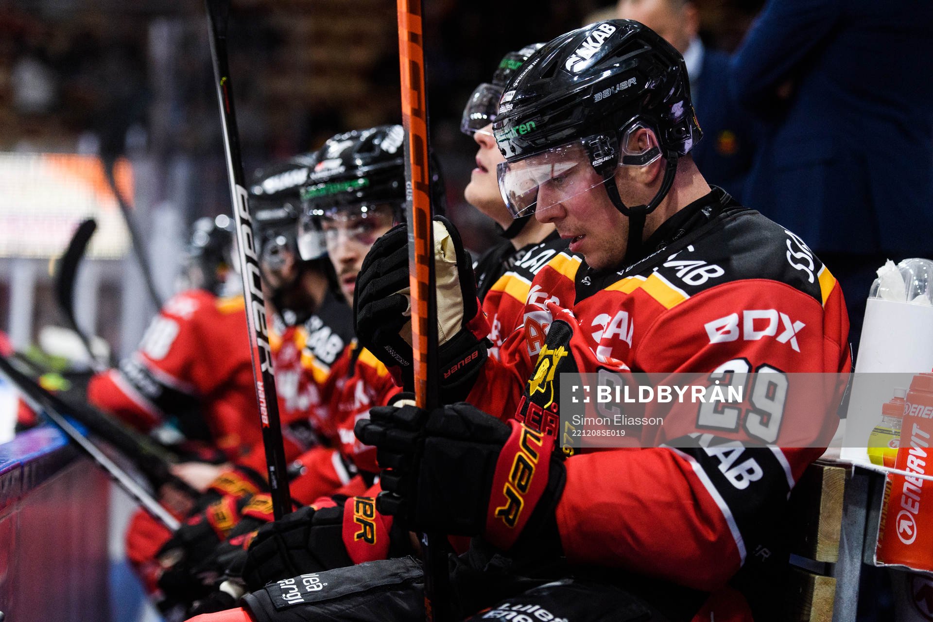 Luleås Erik Gustafsson deppar