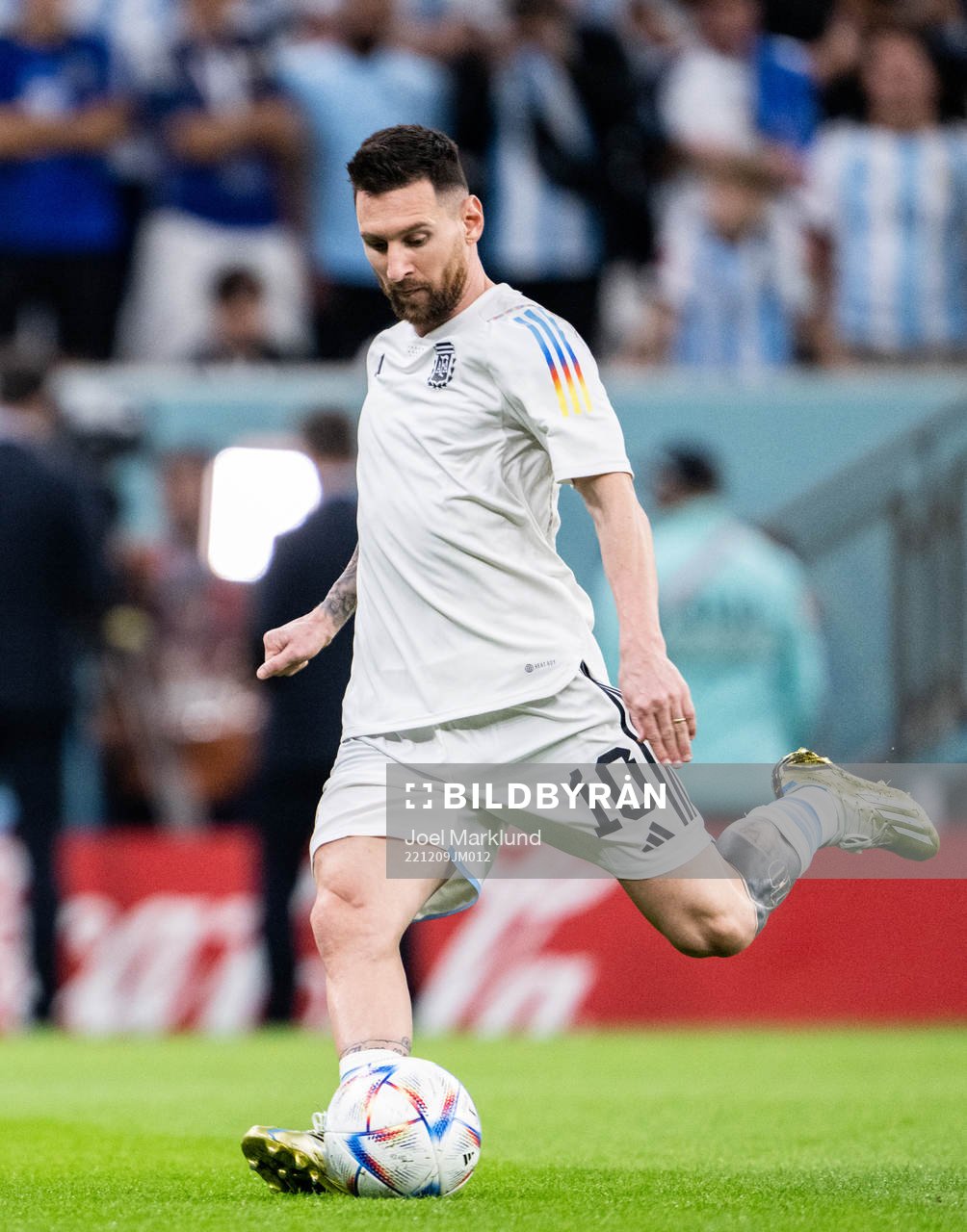 Lionel Messi of Argentina