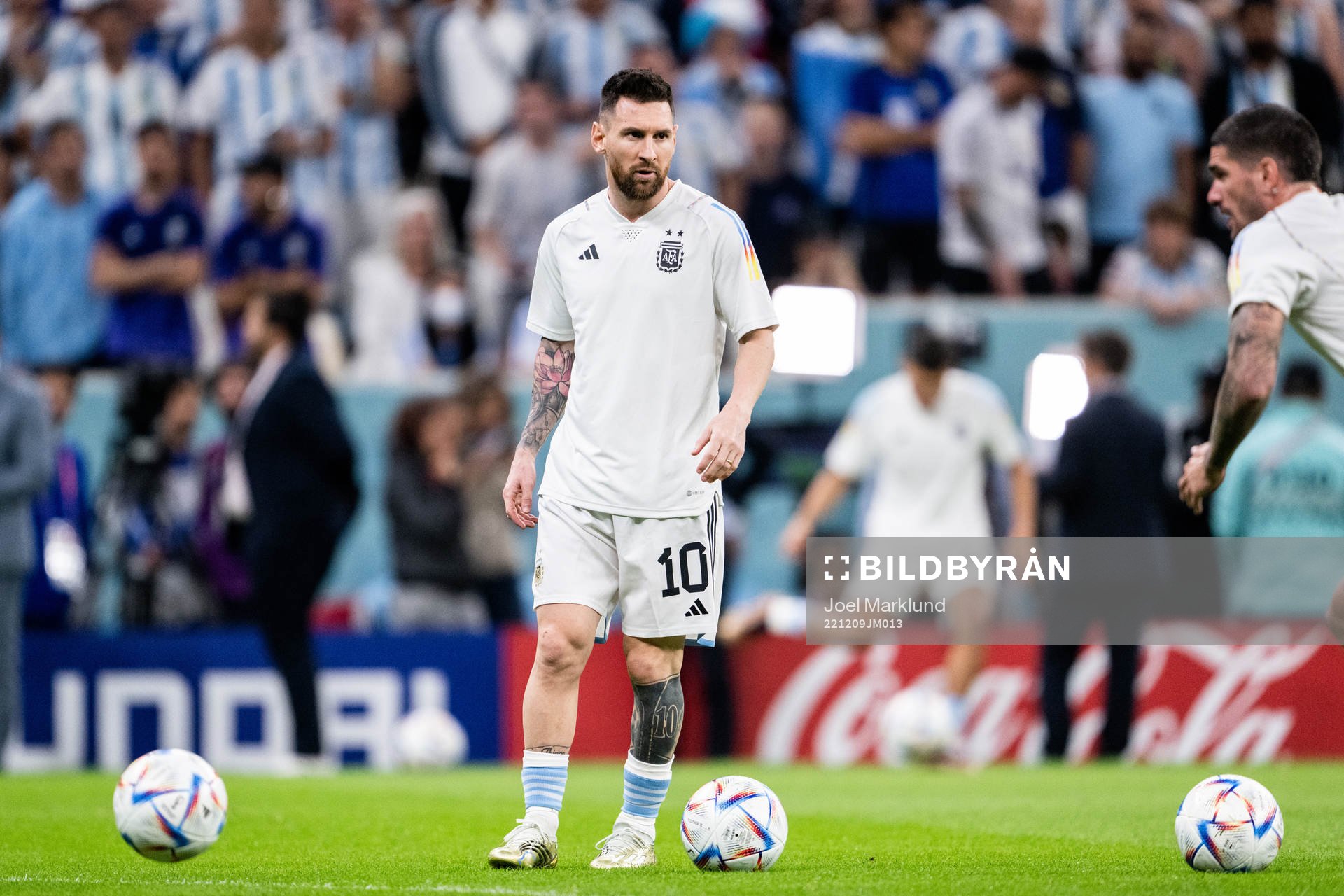 Lionel Messi of Argentina