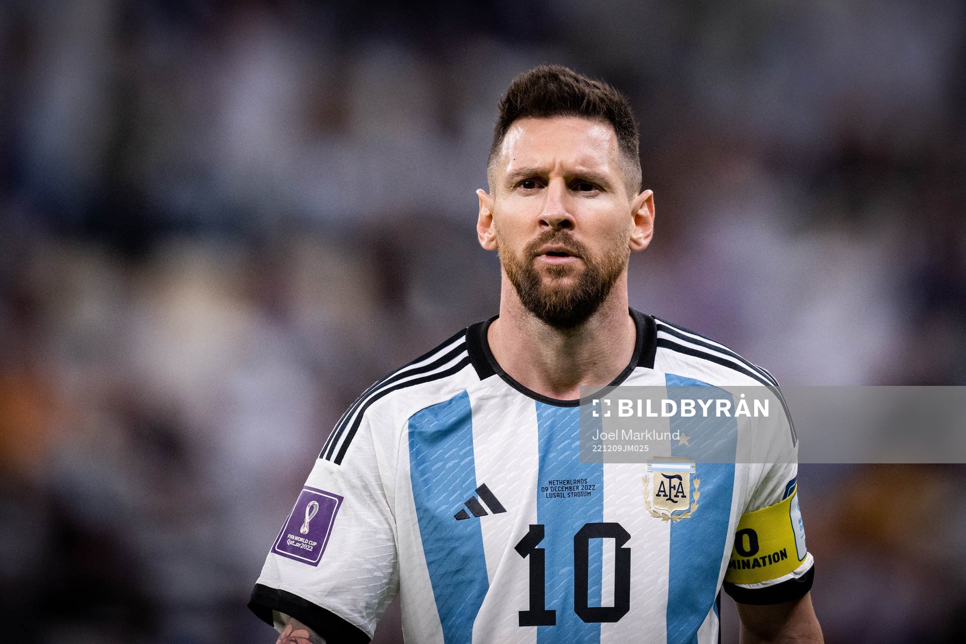 Lionel Messi of Argentina