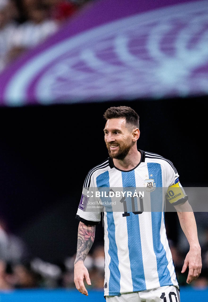 Lionel Messi of Argentina