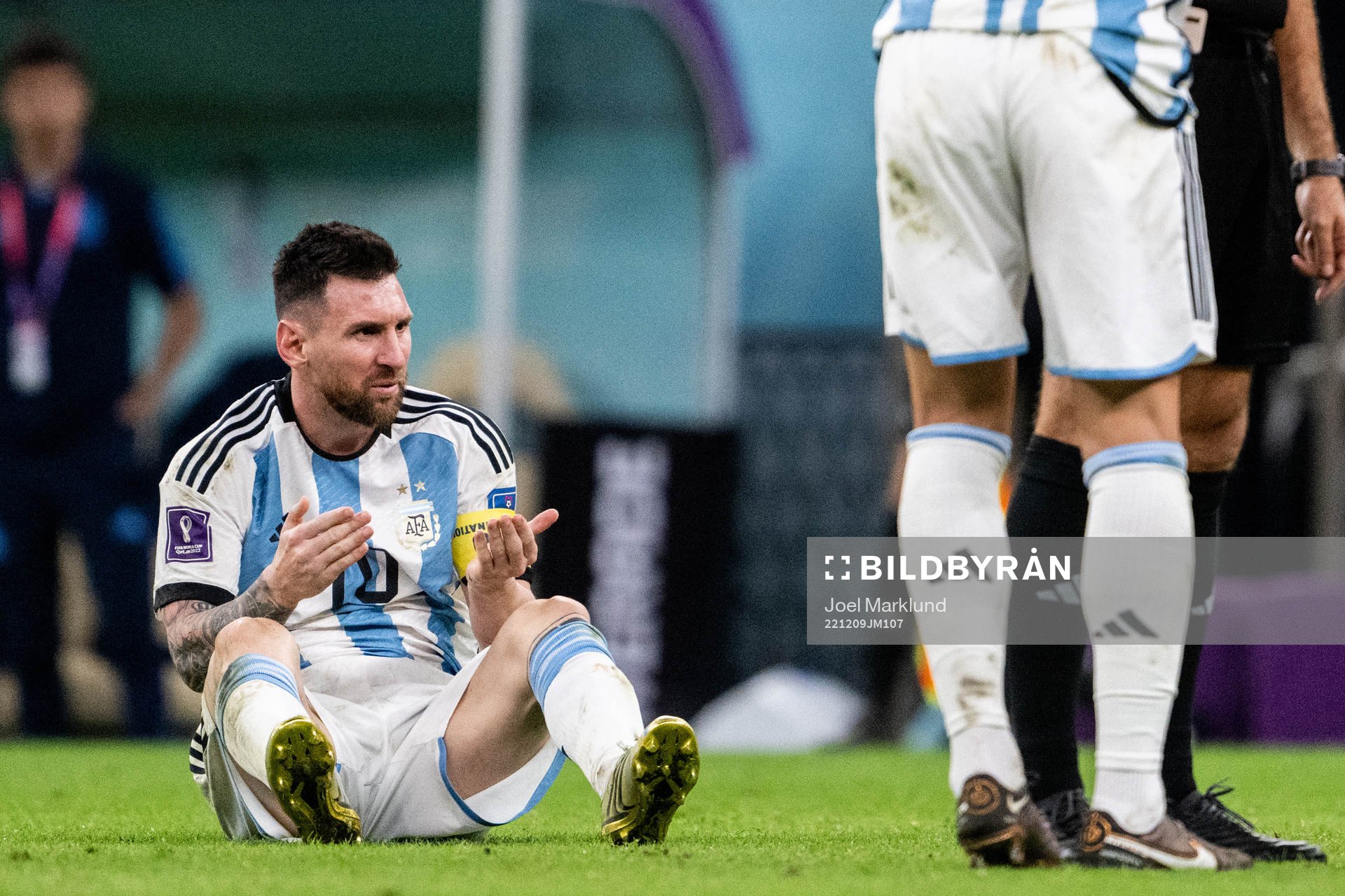 Lionel Messi of Argentina