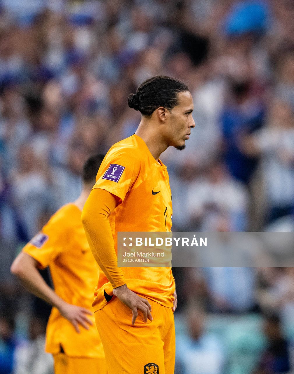 Virgil van Dijk of Netherlands looks dejected
