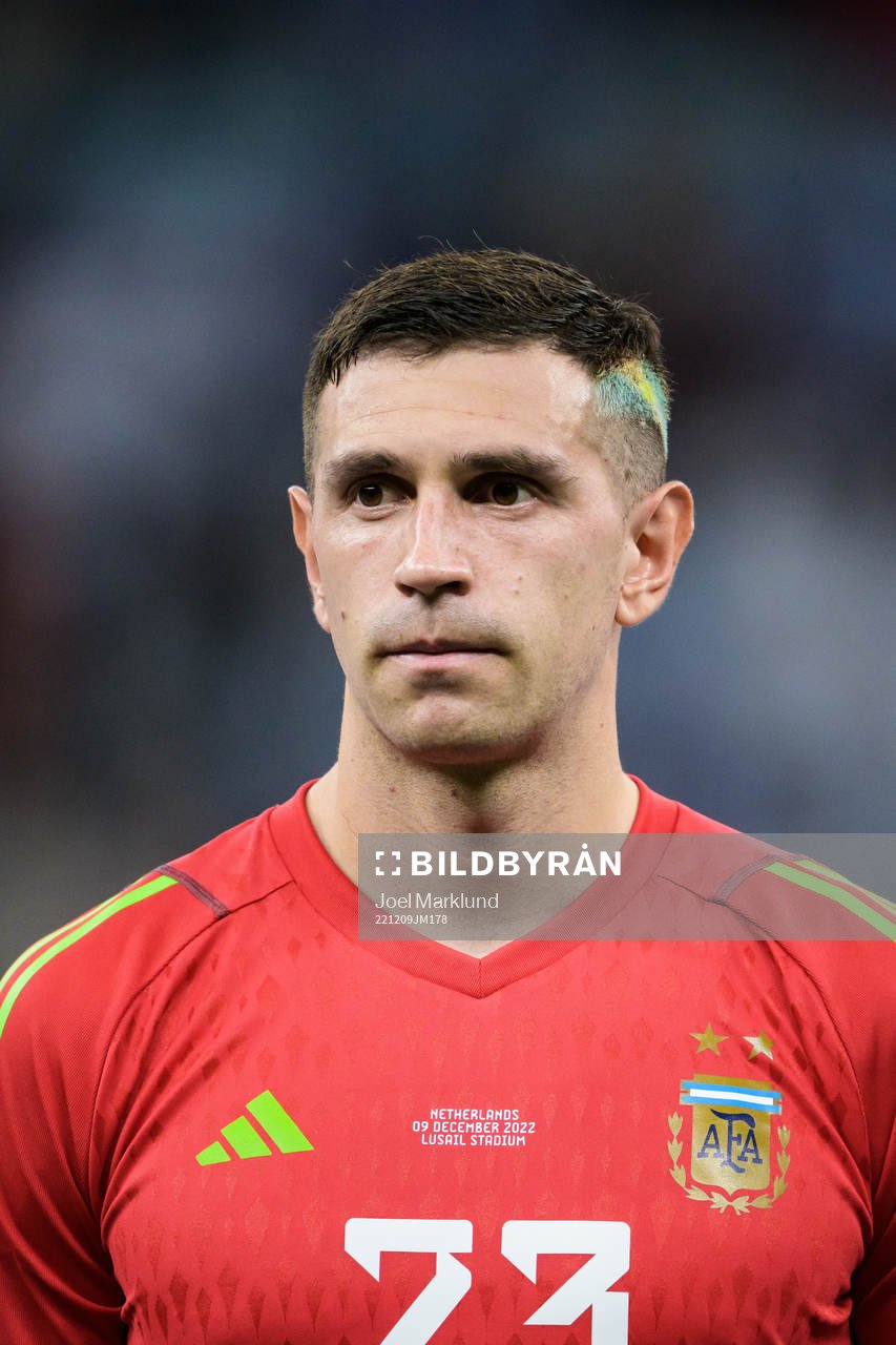 Goalkeeper Emiliano Martinez of Argentina