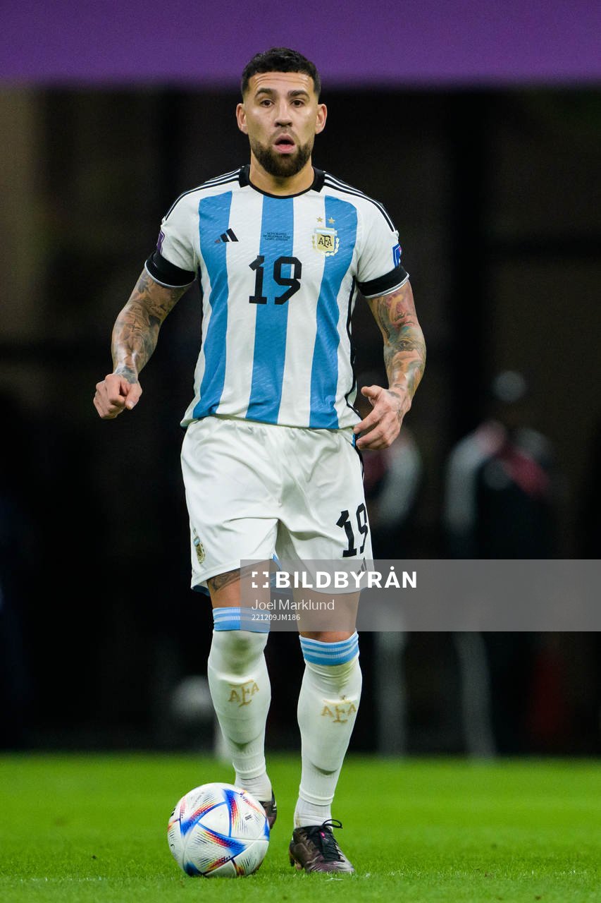 Nicolas Otamendi of Argentina