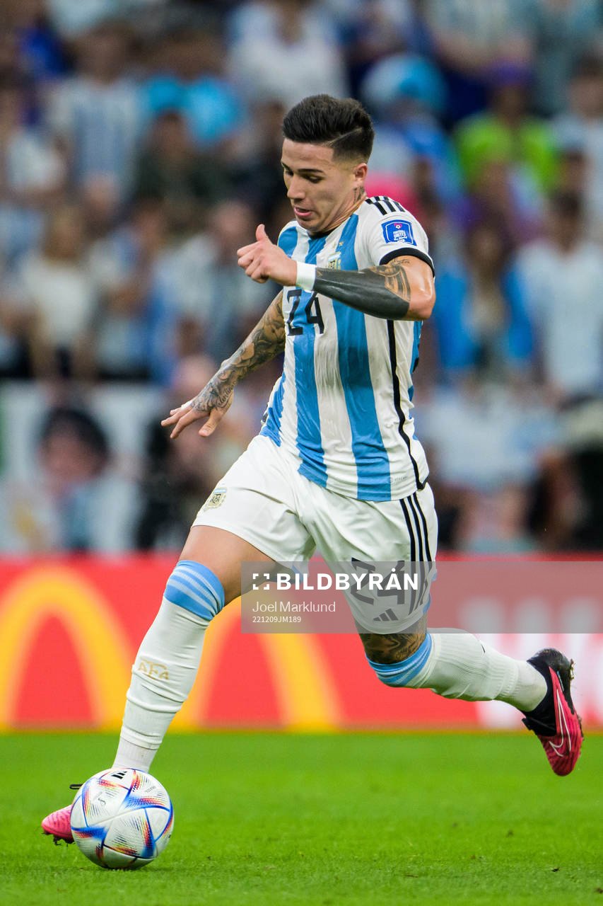 Enzo Fernandez of Argentina