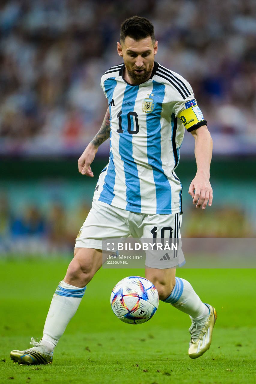 Lionel Messi of Argentina
