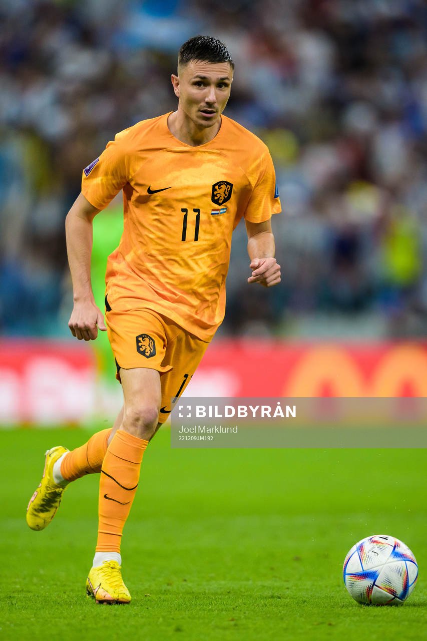 Steven Berghuis of Netherlands
