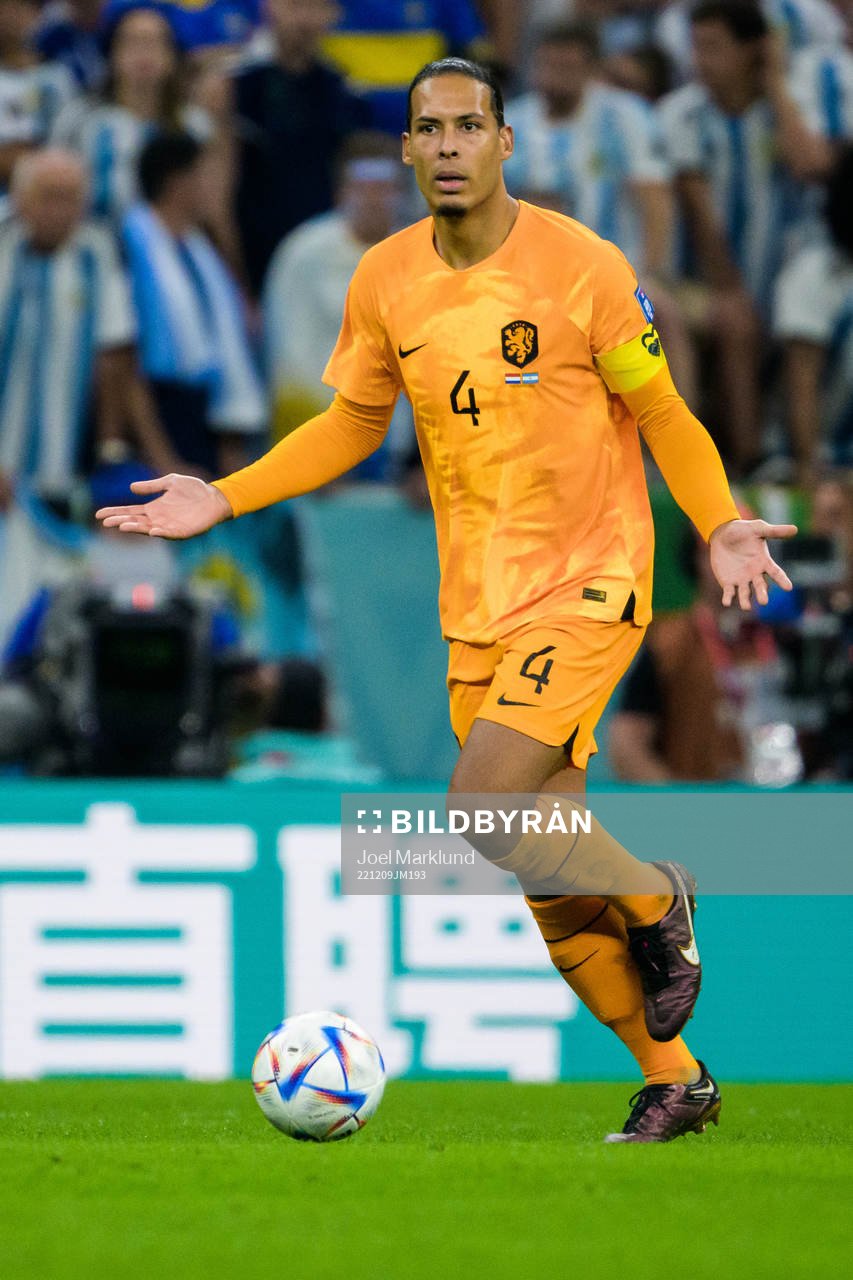 Virgil van Dijk of Netherlands