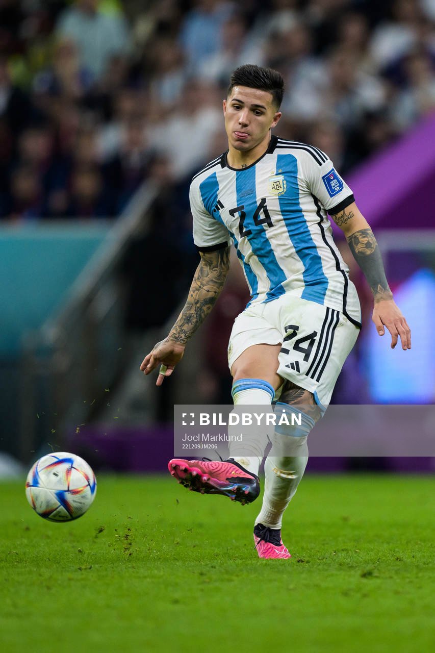 Enzo Fernandez of Argentina