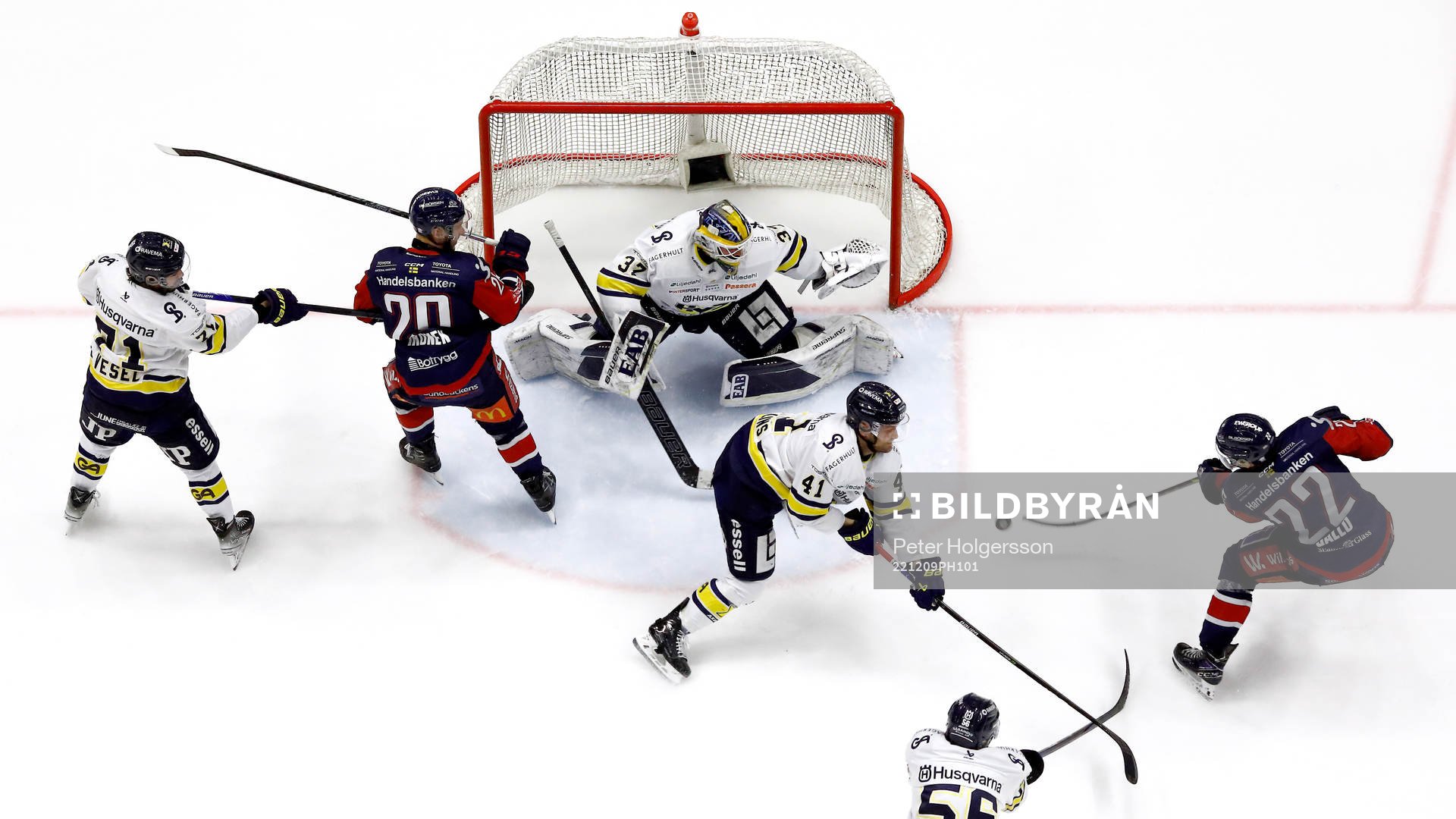 Mål gav Linköpings Vilmos Gallo förbi HV71s målvakt