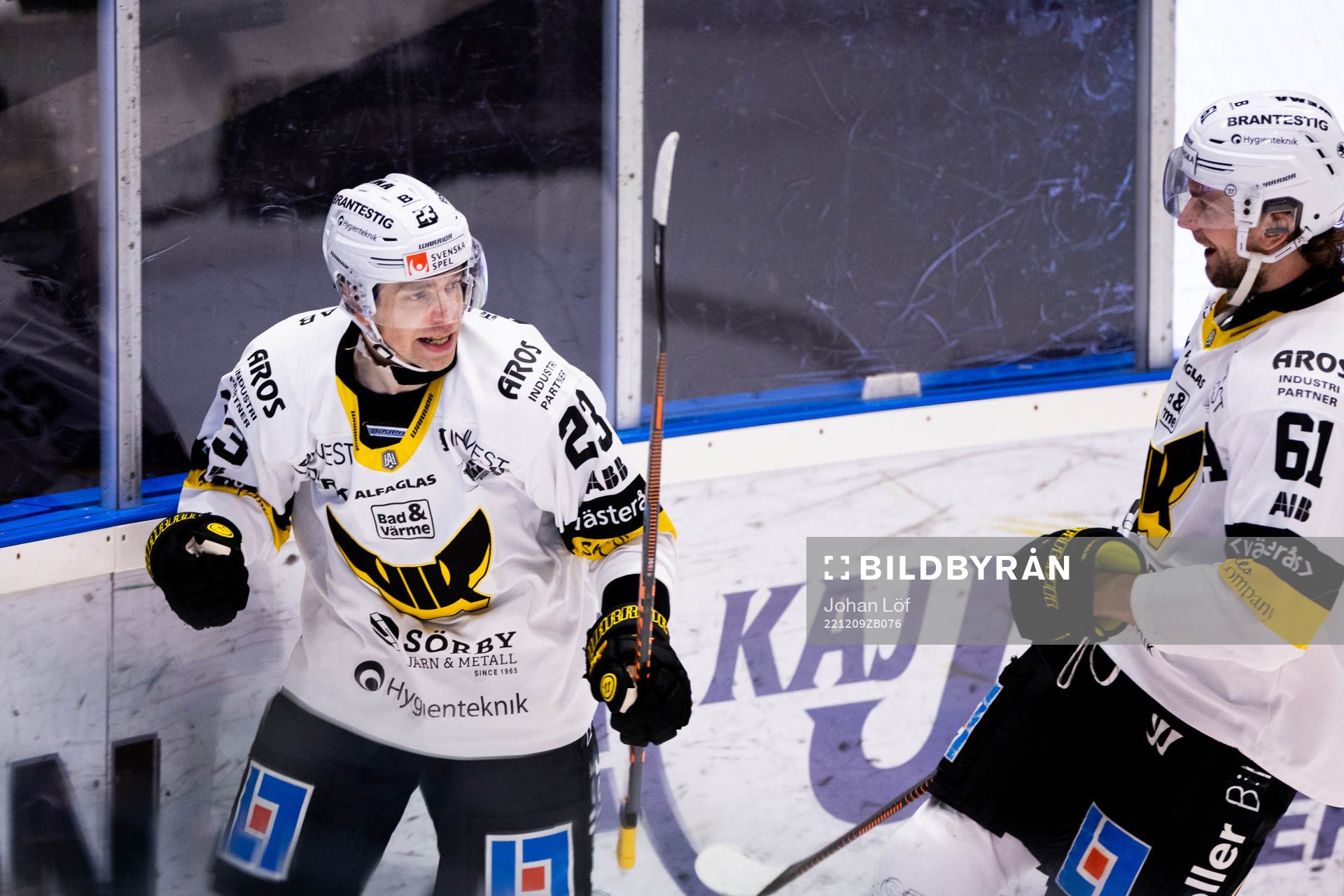 Västerås Sakari  Salminen jublar