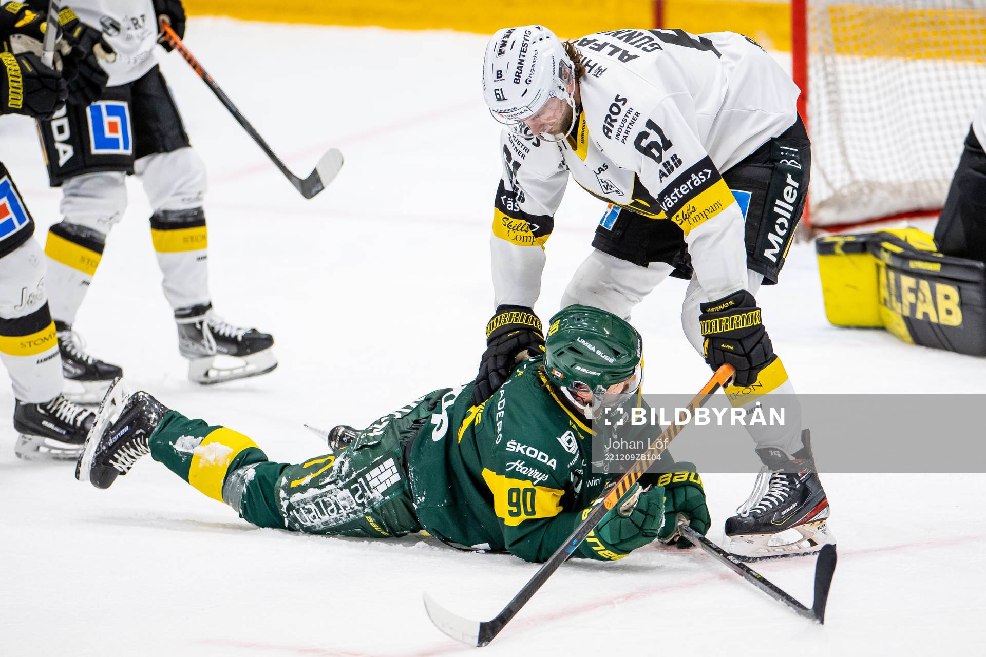 Björklövens Alex Hutchings och Västerås Daniel