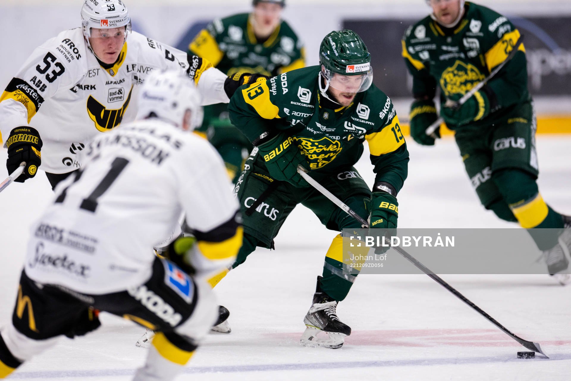 Västerås Anthon Eriksson och Björklövens Fredric