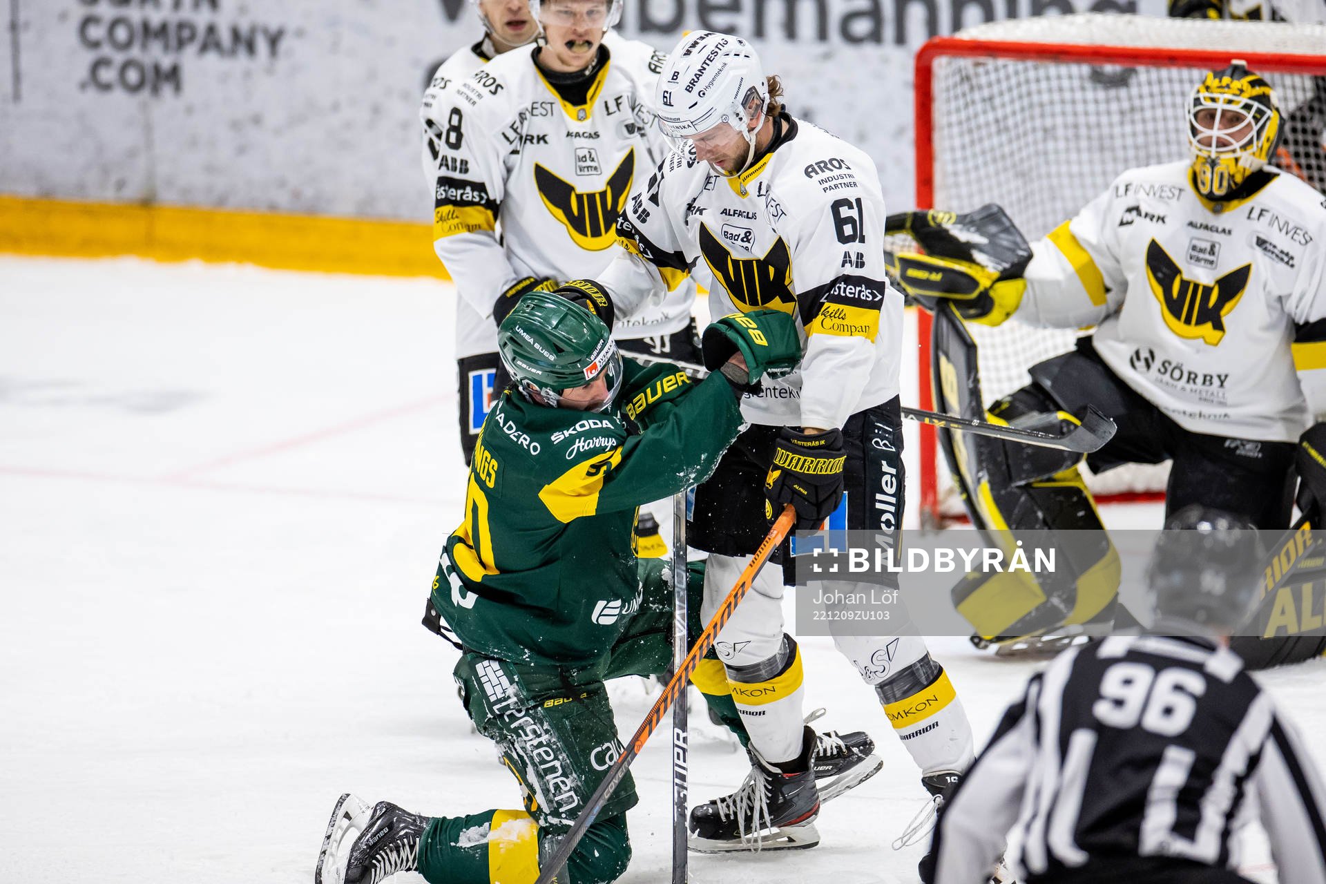 Björklövens Alex Hutchings och Västerås Daniel