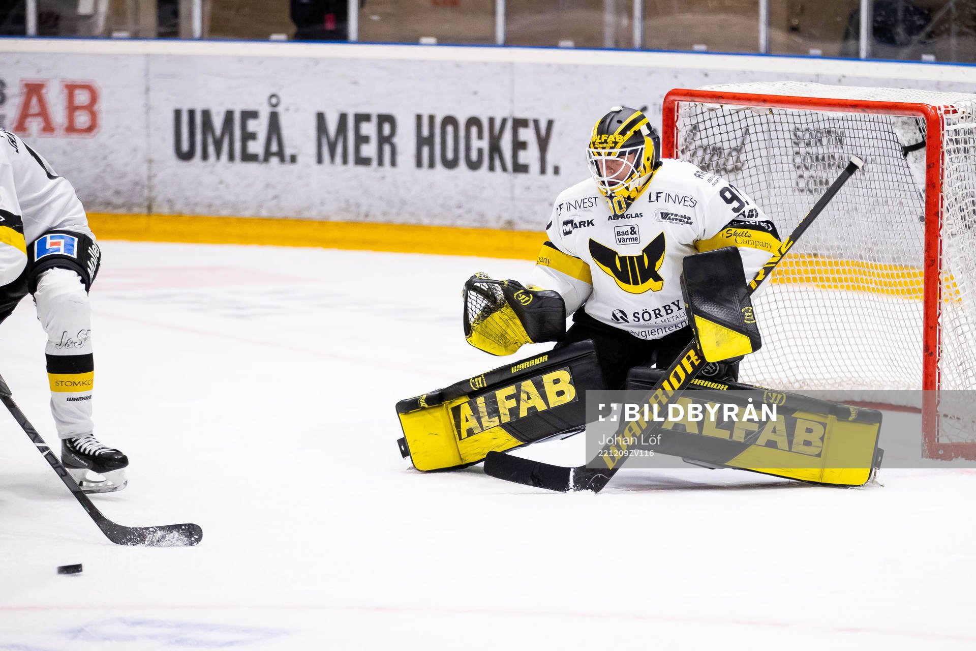 Västerås målvakt Ian Blomquist
