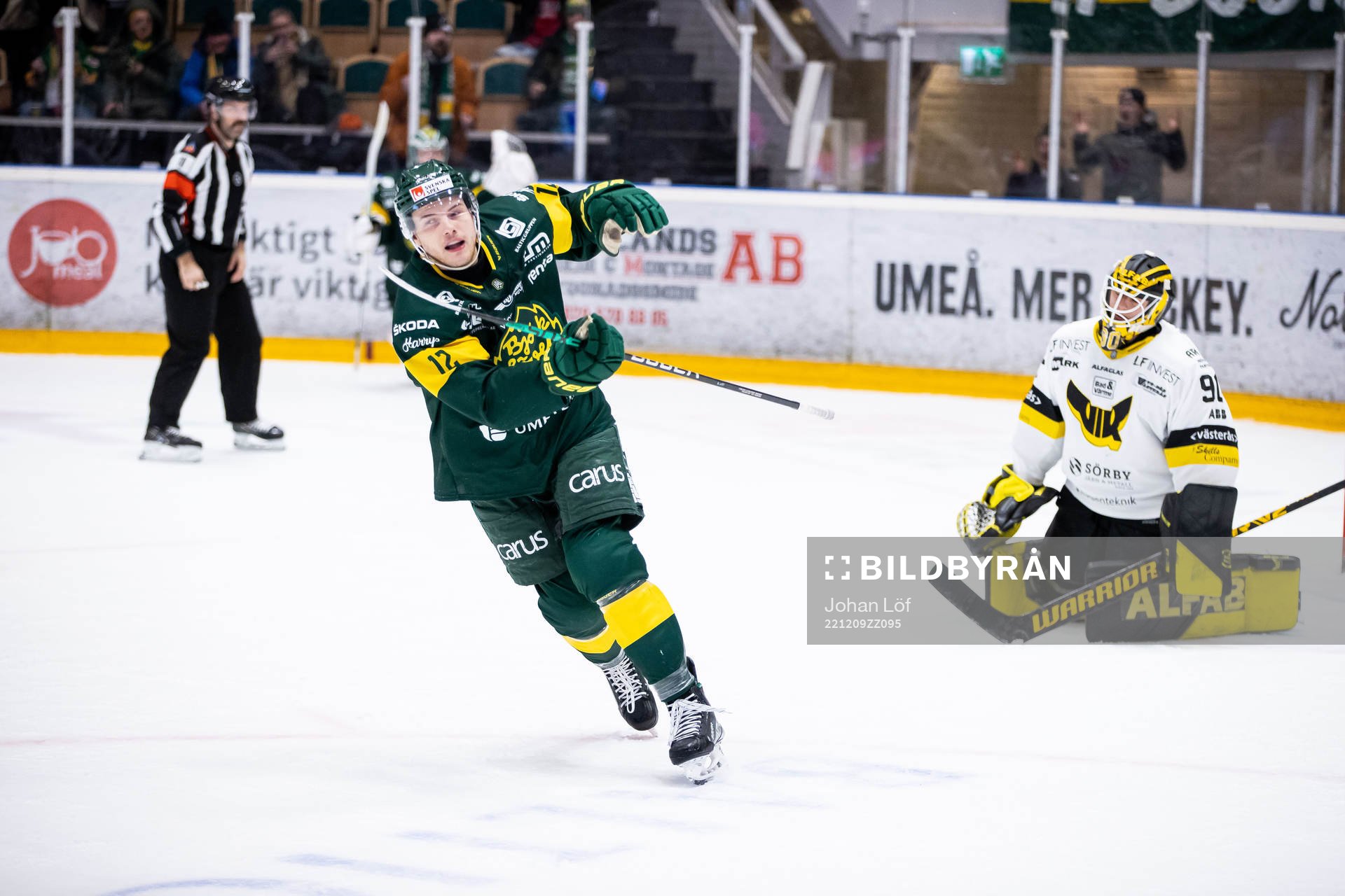 Björklövens Scott Pooley gör 7-6 på straff