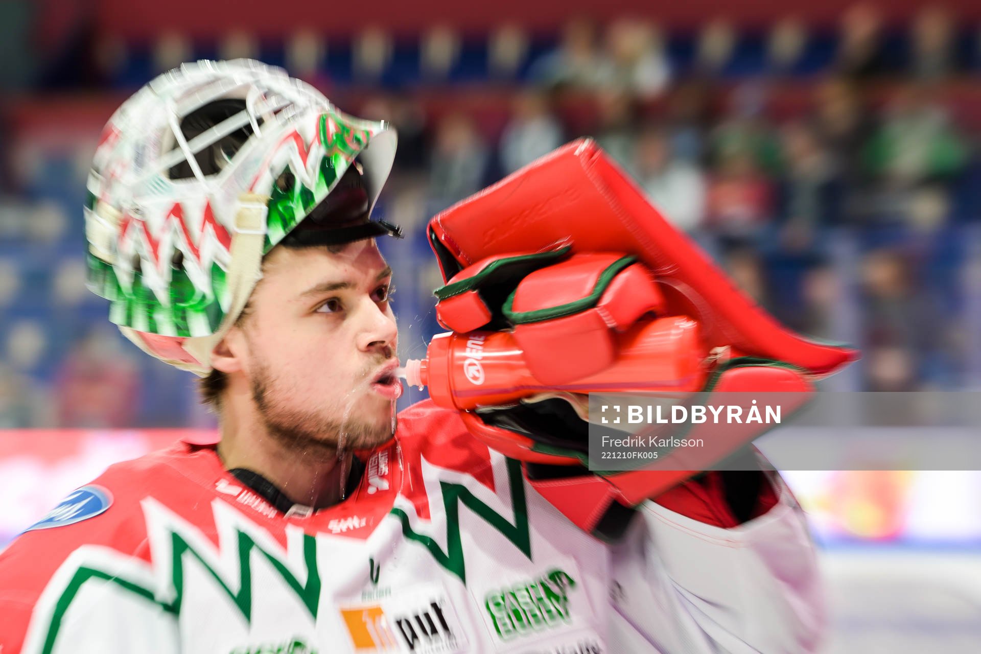 Frölundas målvakt Frederik Dichow