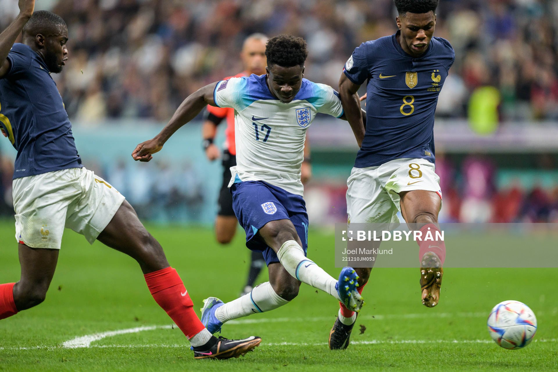Bukayo Saka of England