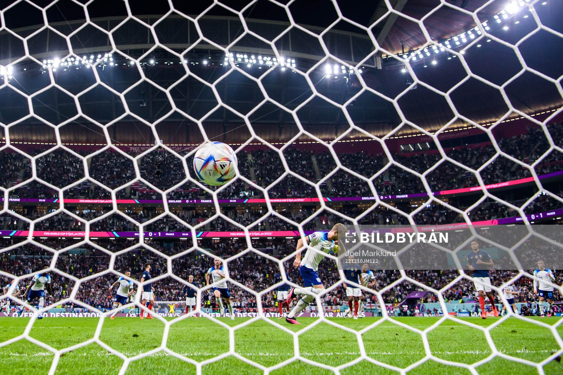 Harry Kane of England celebrates