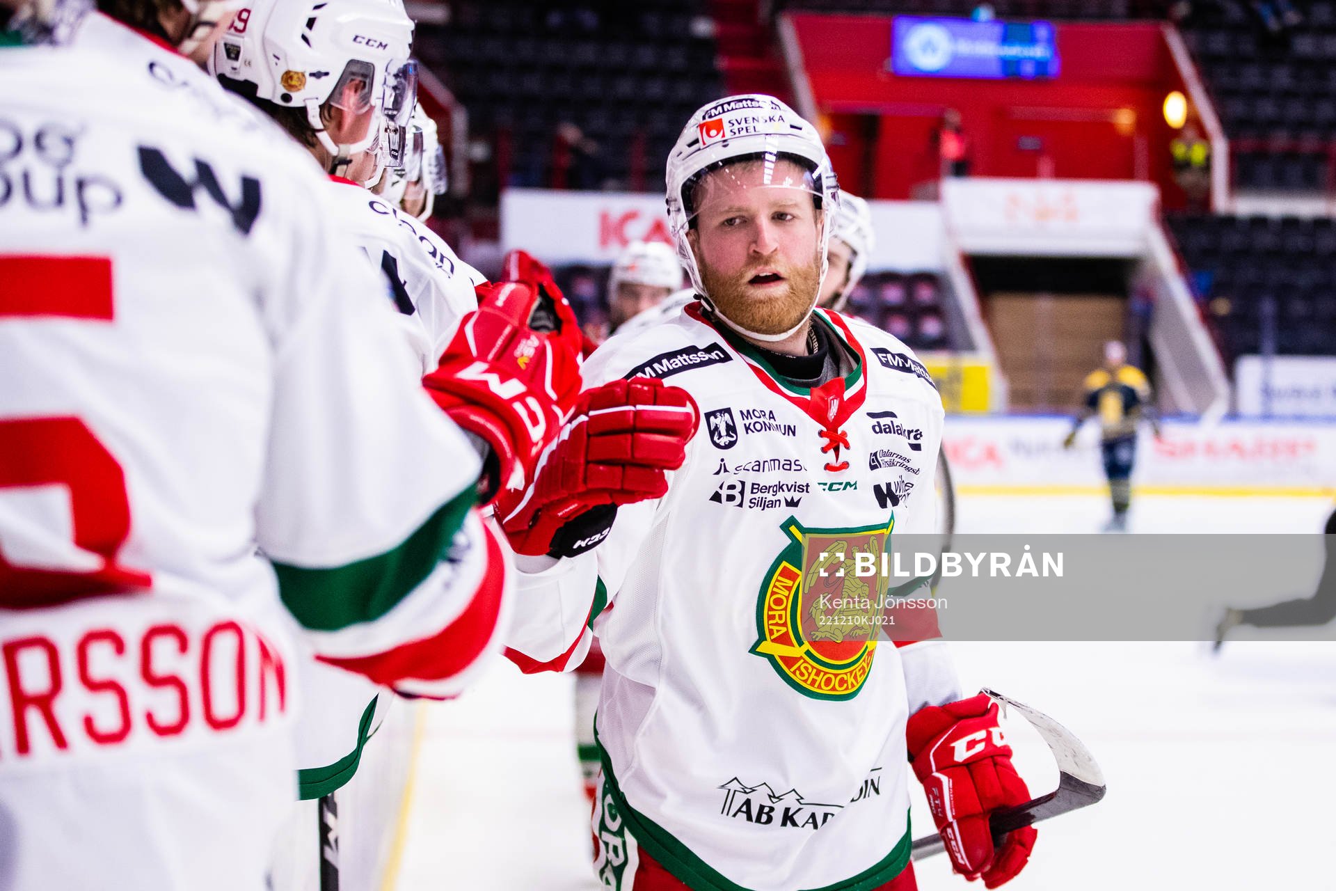Moras Daniel Ljunggren jublar