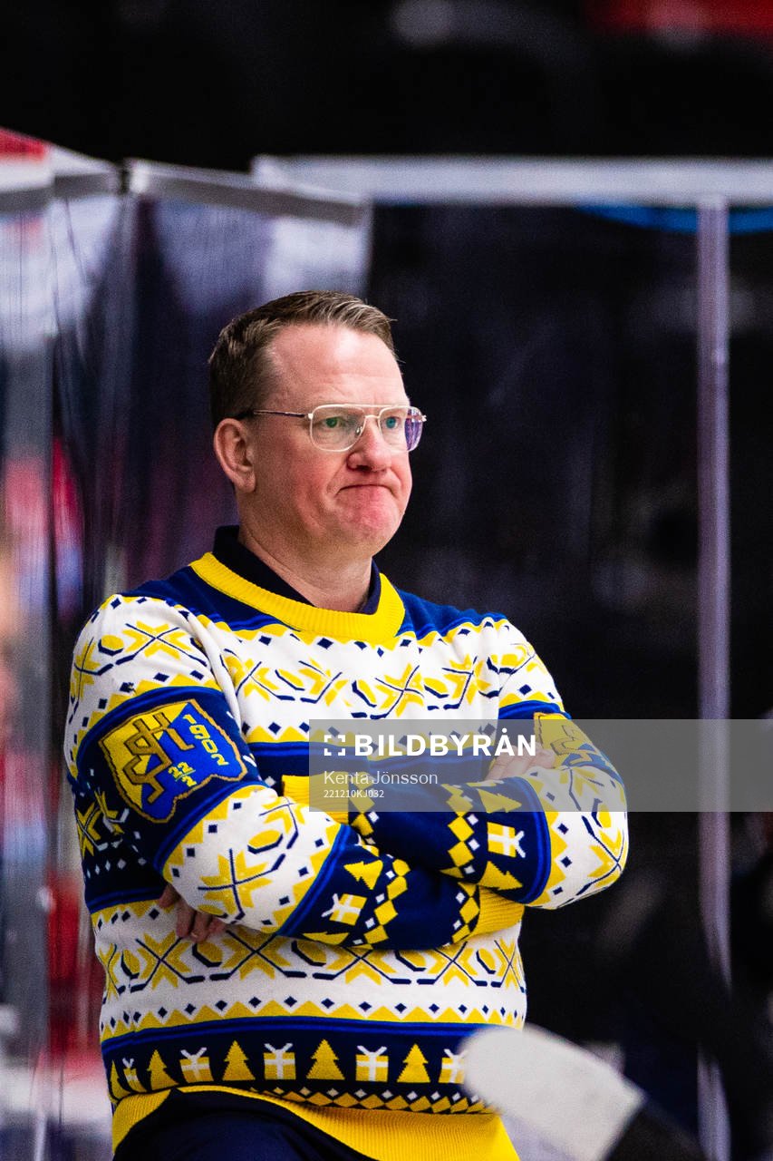 Södertäljes tränare Magnus Bogren