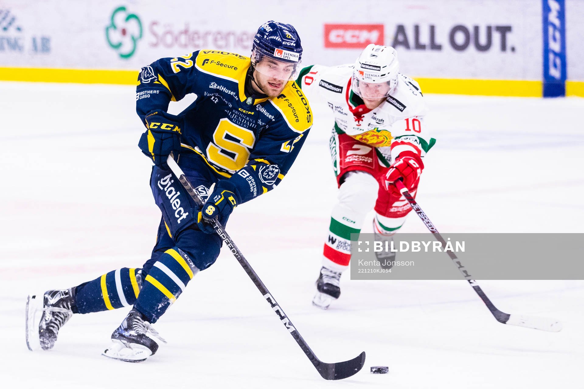 Södertäljes Jacob Bjerselius och Moras Nicklas Heinerö