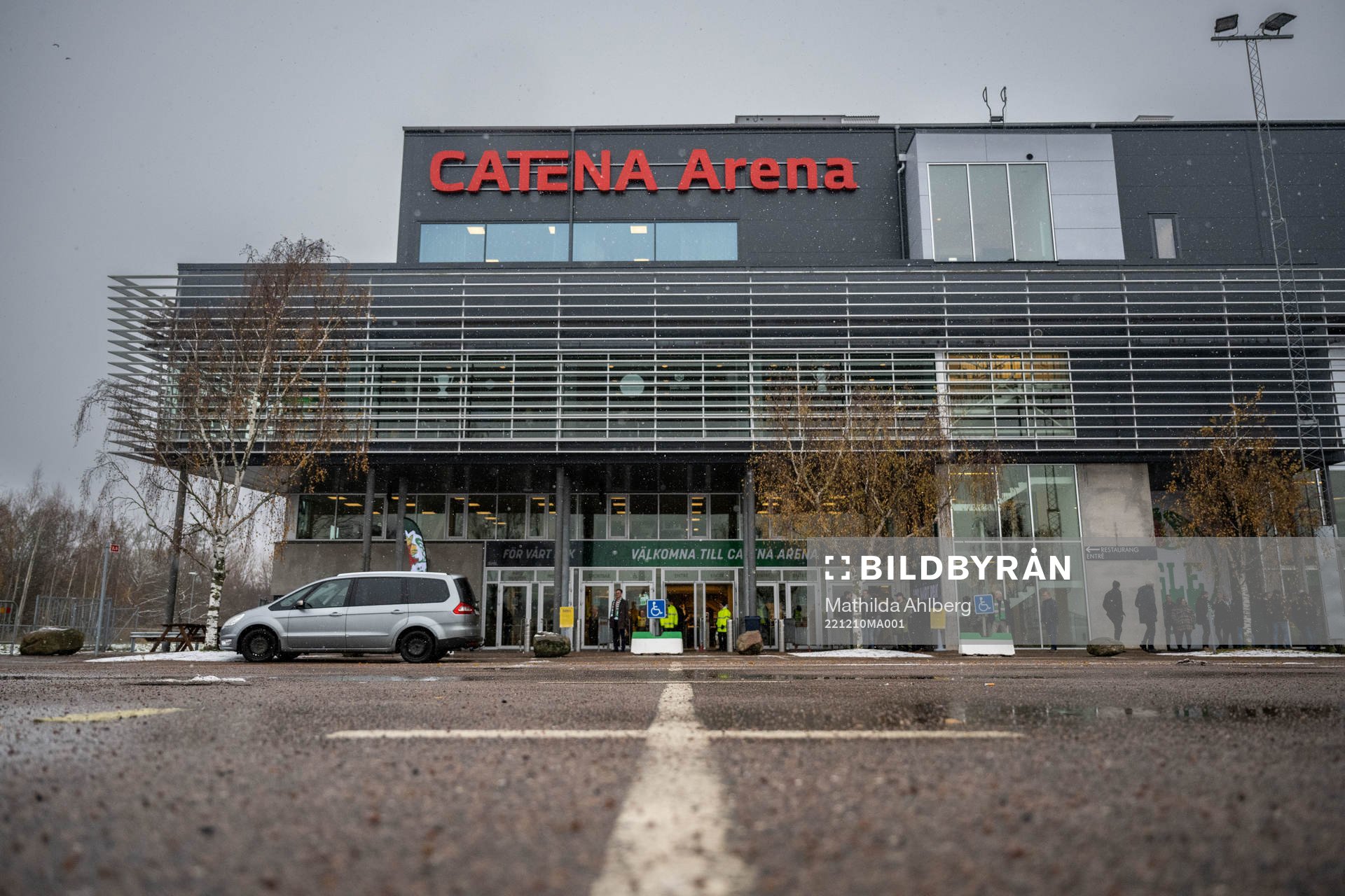Exteriör av Catena Arena