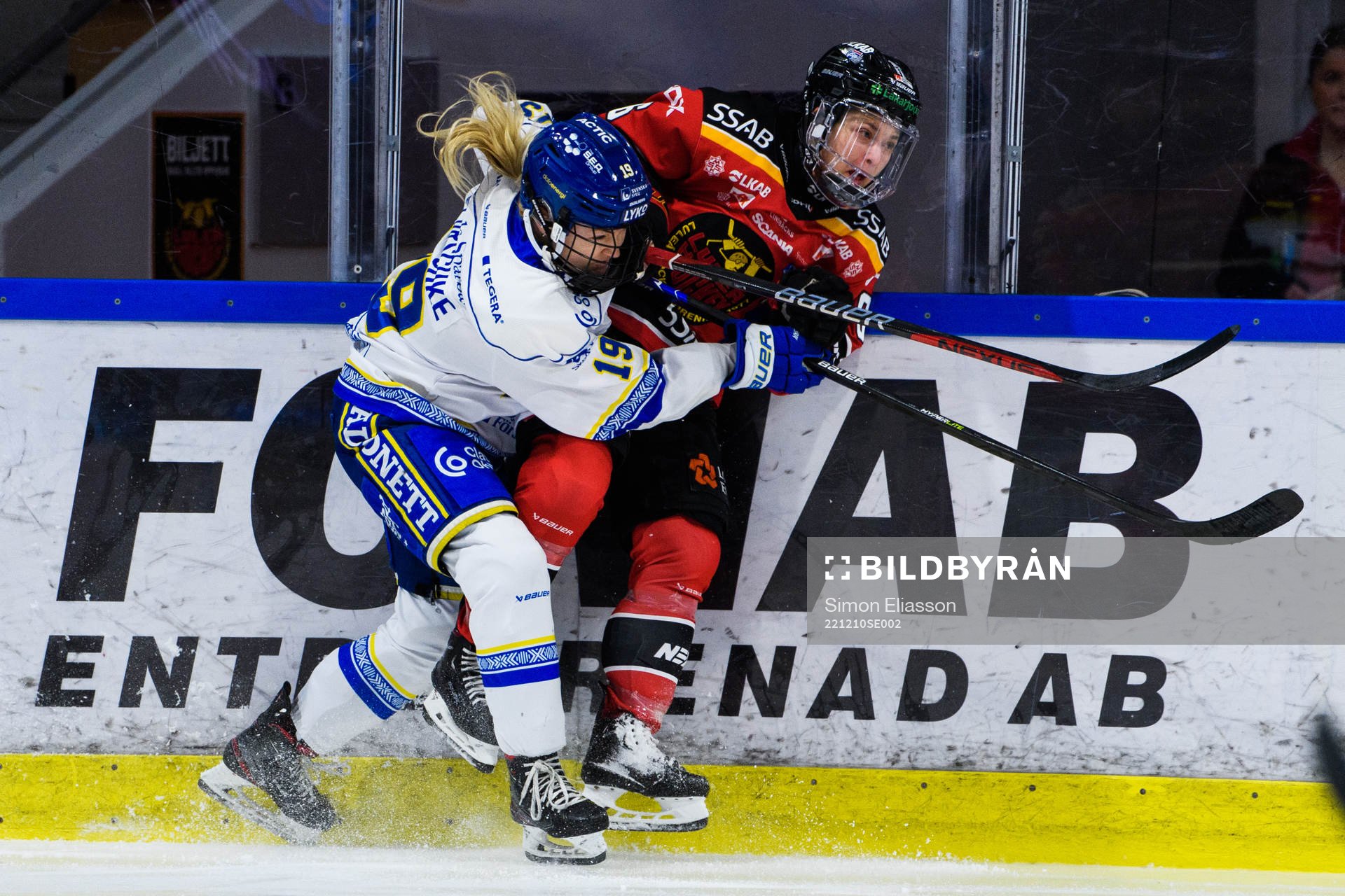 Leksands Anna Elizabeth Purschke och Luleås Jenni Hiirkoski