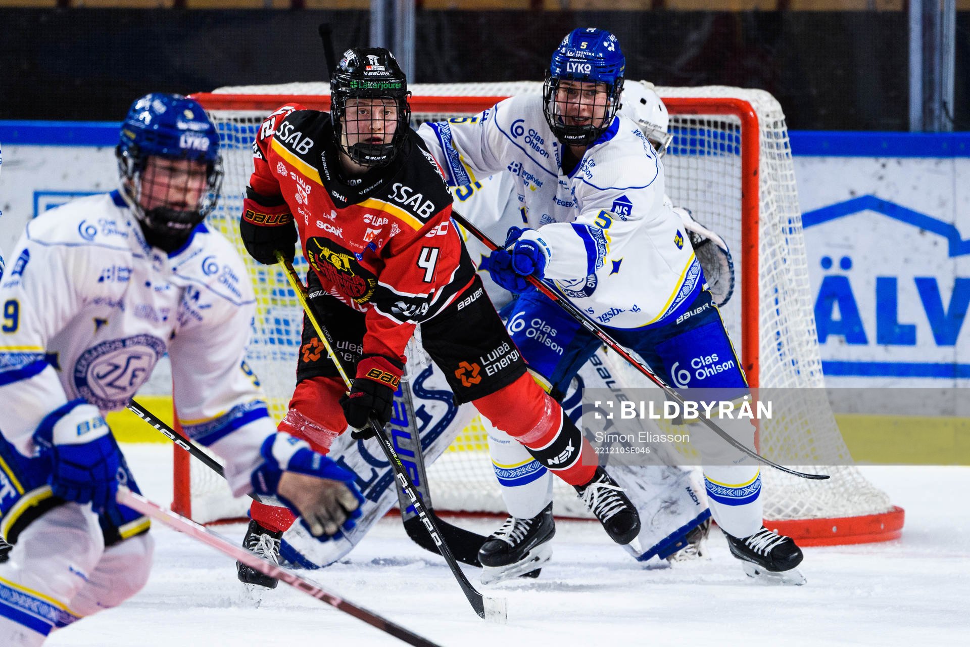Luleås Viivi Vainikka och Leksands Nathalie Lidman