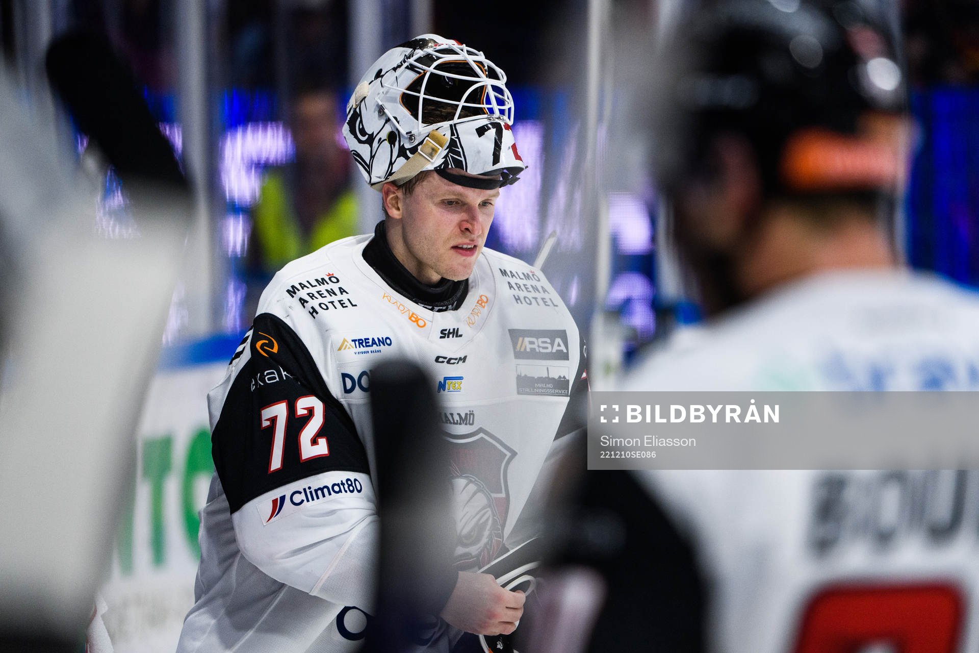 Malmö Redhawks målvakt Daniel Marmenlind