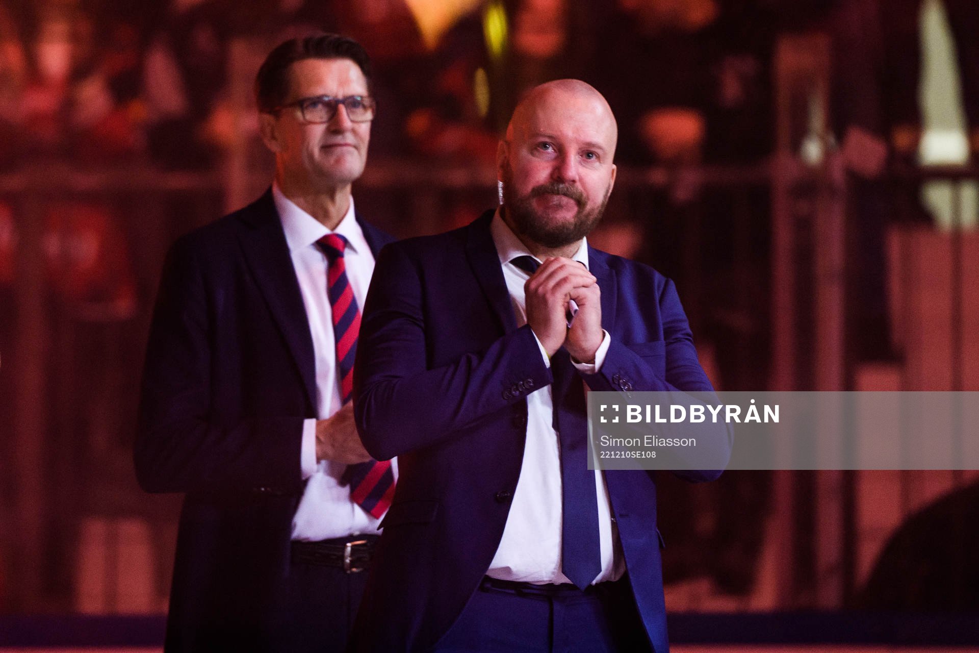 Luleås ordförande Anders Olofsson och Jan Sandström