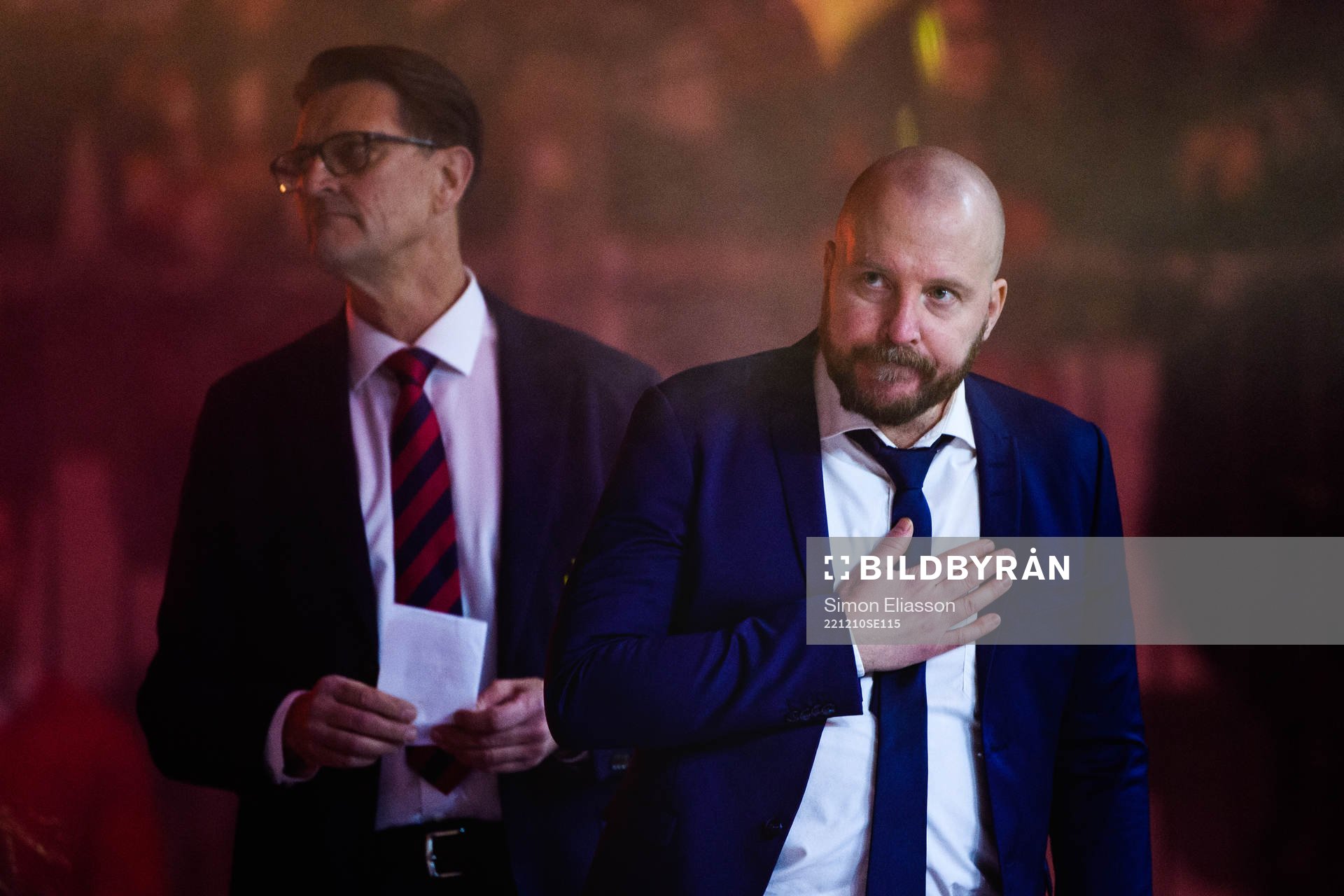 Luleås ordförande Anders Olofsson och Jan Sandström