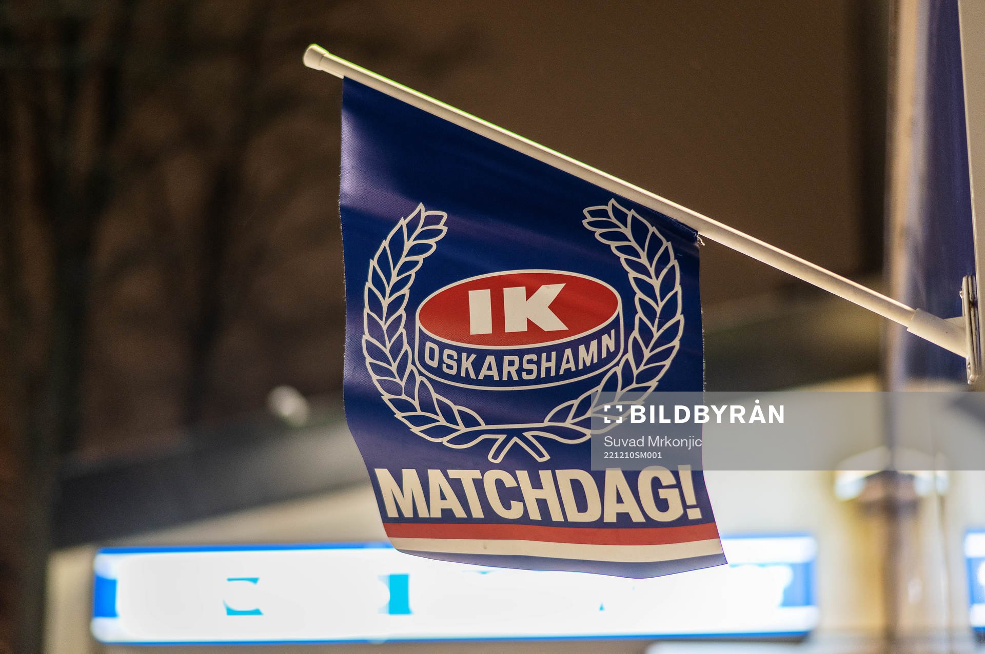 En matchdagsflagga