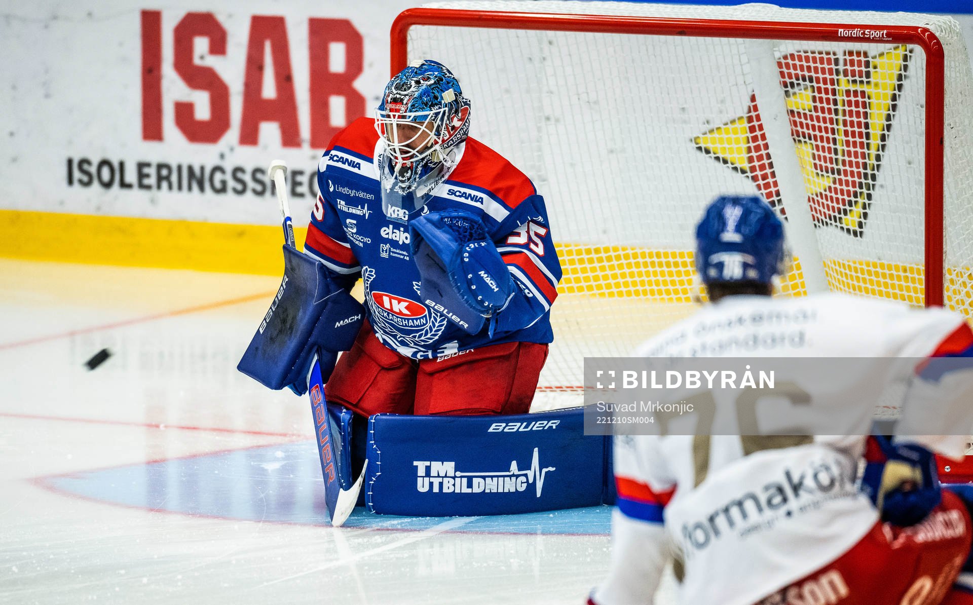 Oskarshamns målvakt Joe Cannata