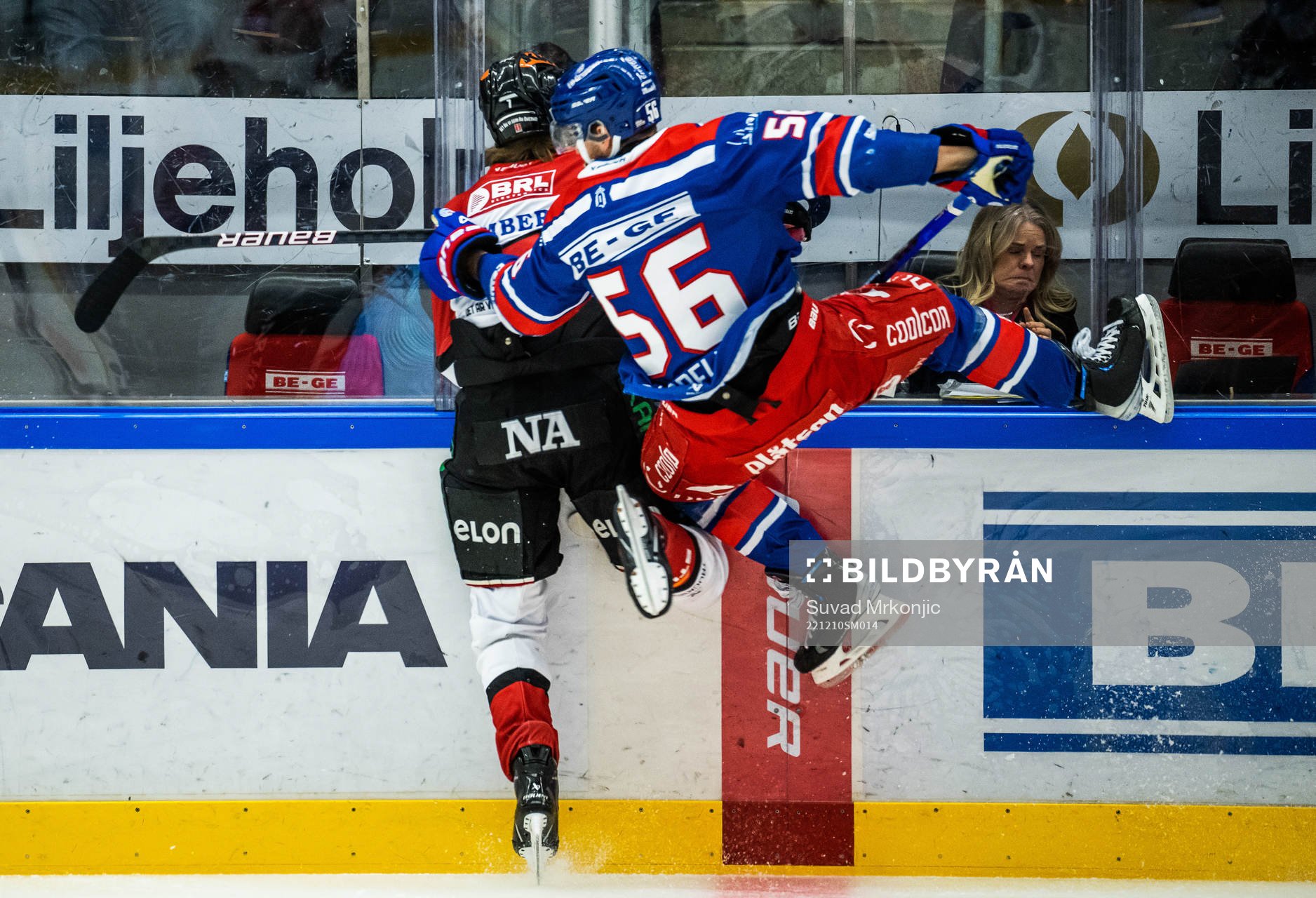 Örebros Marcus Hardegård och Oskarshamns Robin Norell