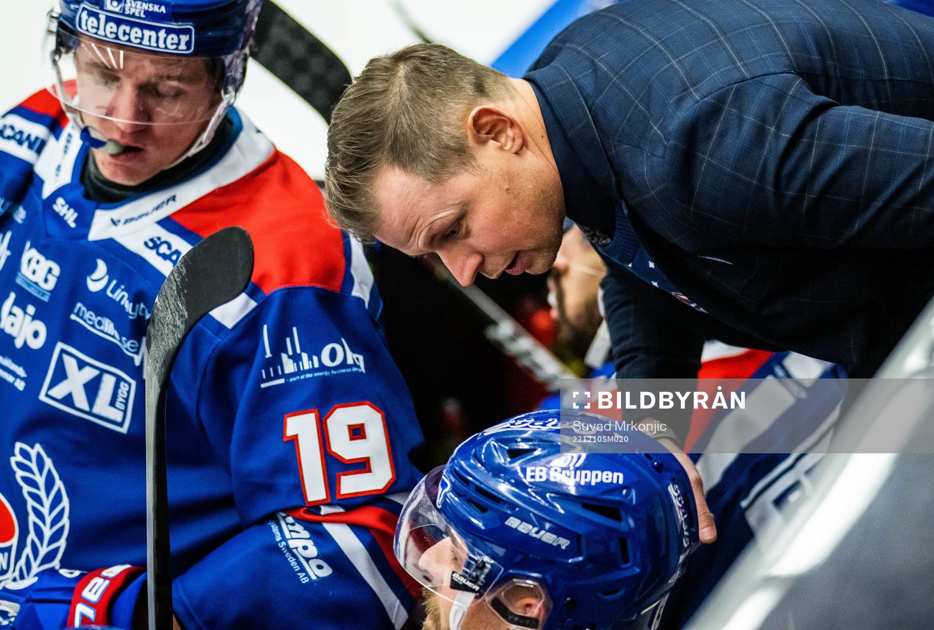 Oskarshamns tränare Martin Filander