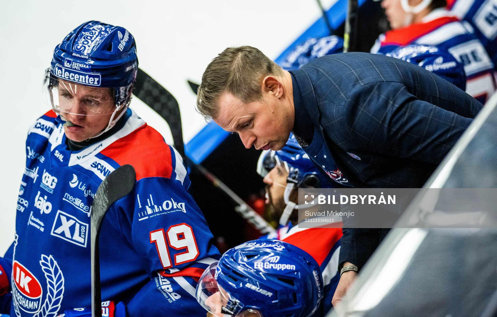 Oskarshamns tränare Martin Filander