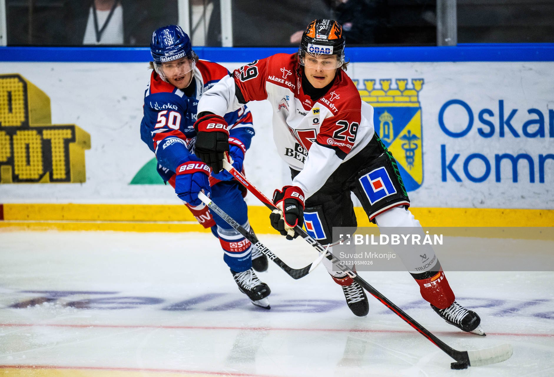 Oskarshamns Juuso Riikola och Örebros Milton Oscarson
