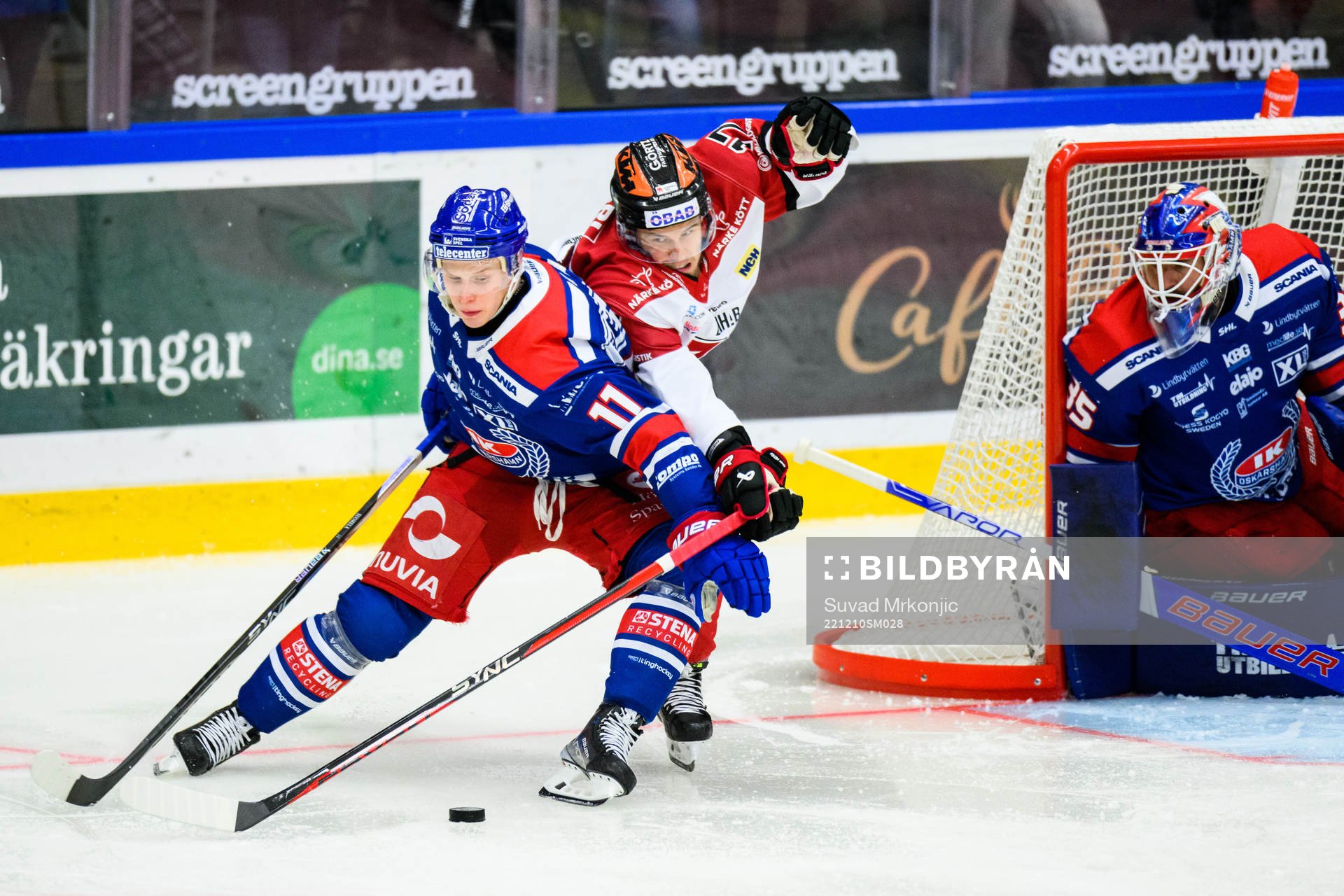 Oskarshamns Antti Suomela och Örebros William Wikman