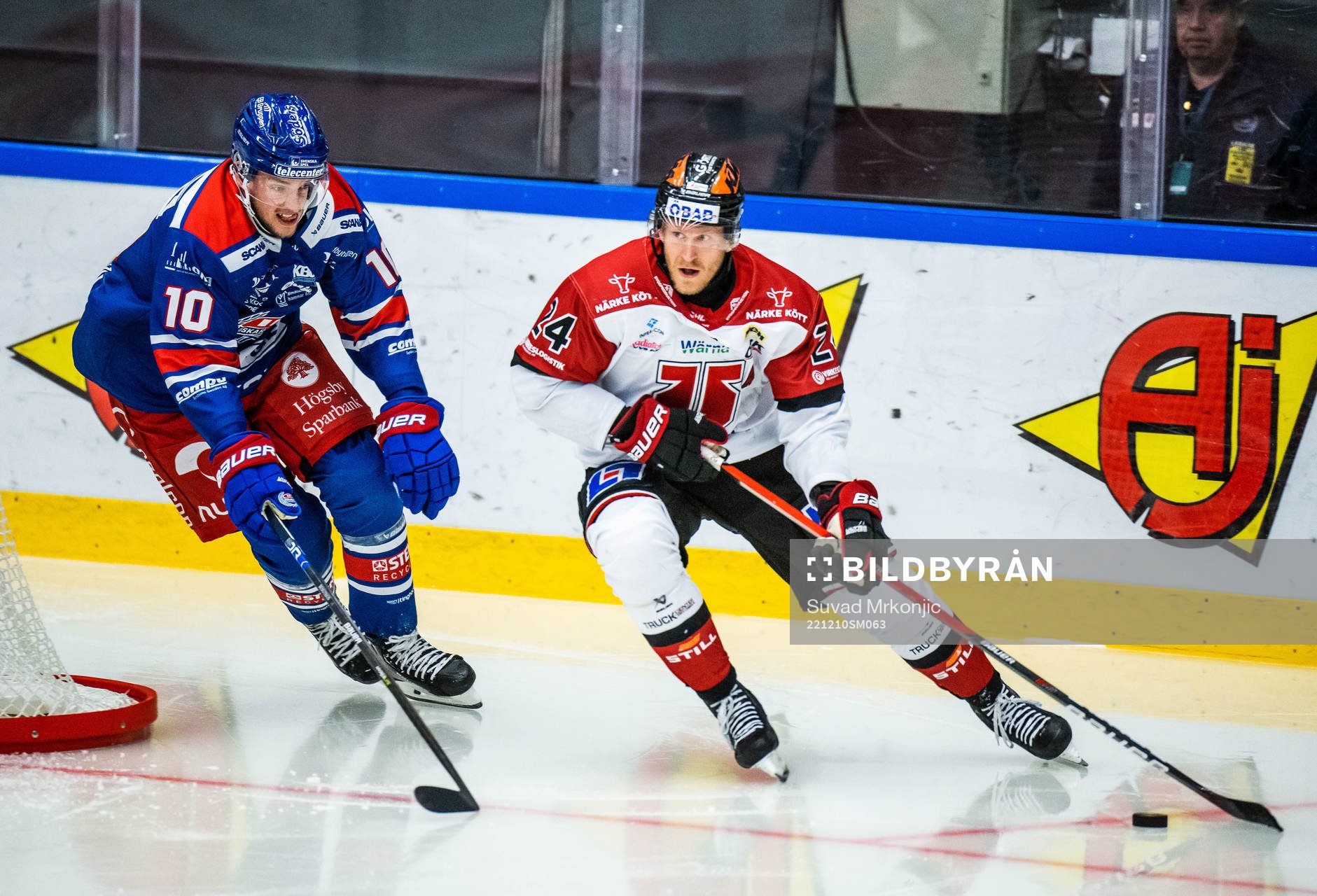 Oskarshamns Rasmus Bengtsson och Örebros Jani Lajunen