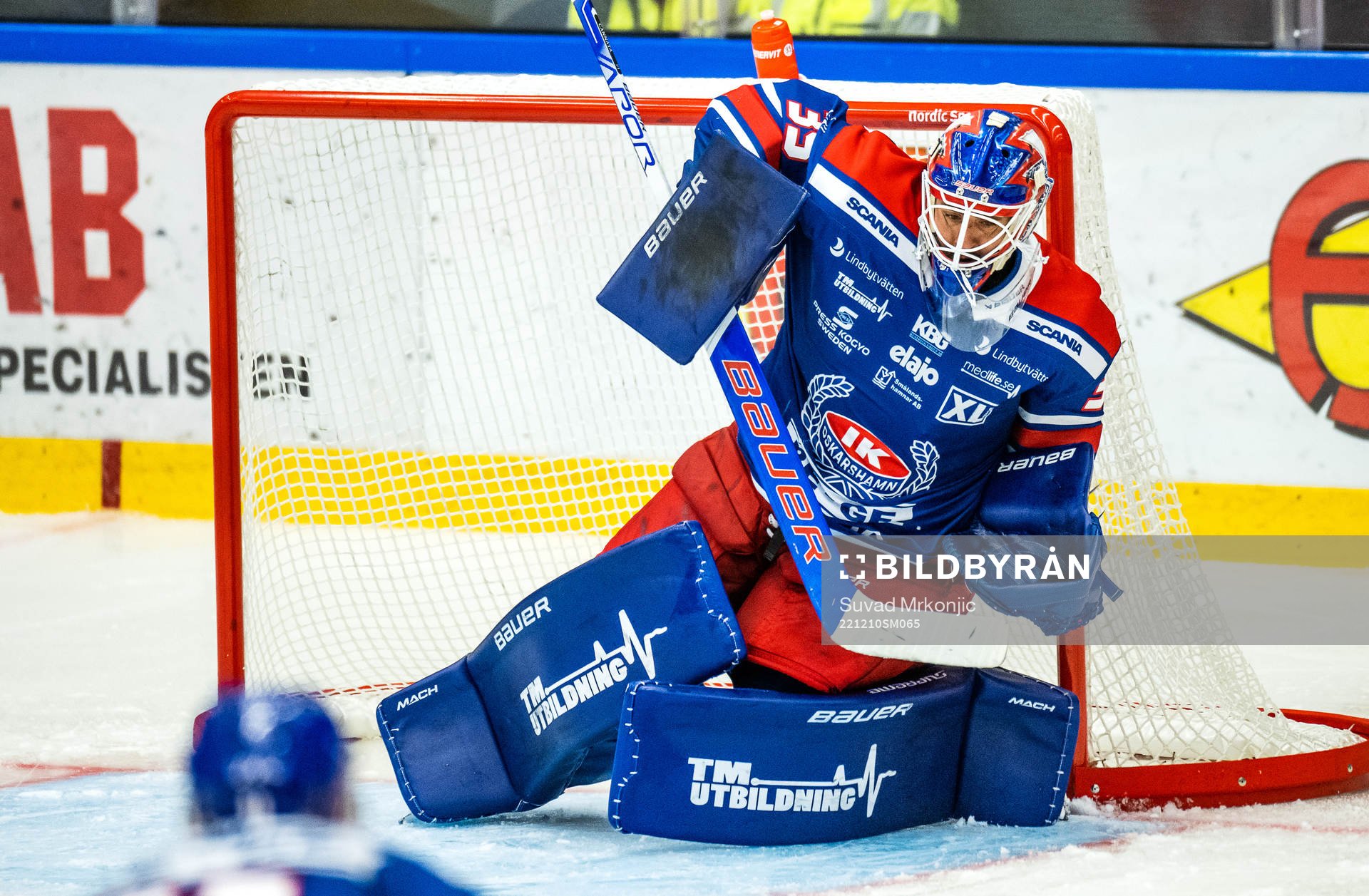 Oskarshamns målvakt Joe Cannata