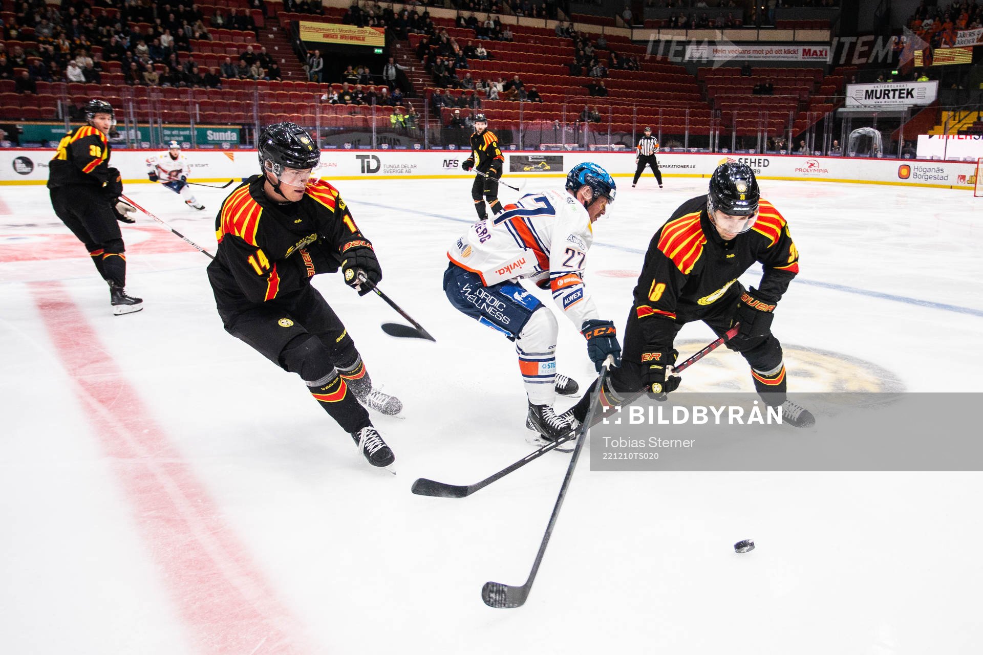 Brynäs Alexander Ljungkrantz, Johannes Kinnvall och