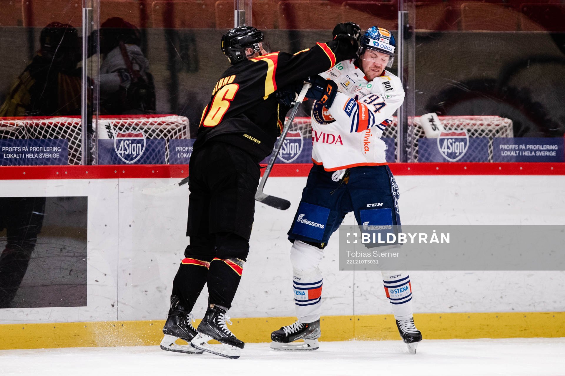 Brynäs Linus Ölund och Växjös Joel Persson