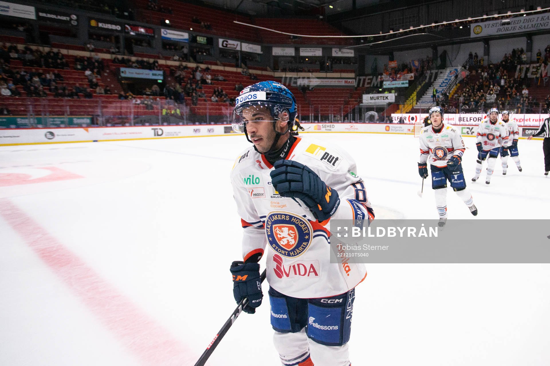 Växjös Jayden Halbgewachs jublar