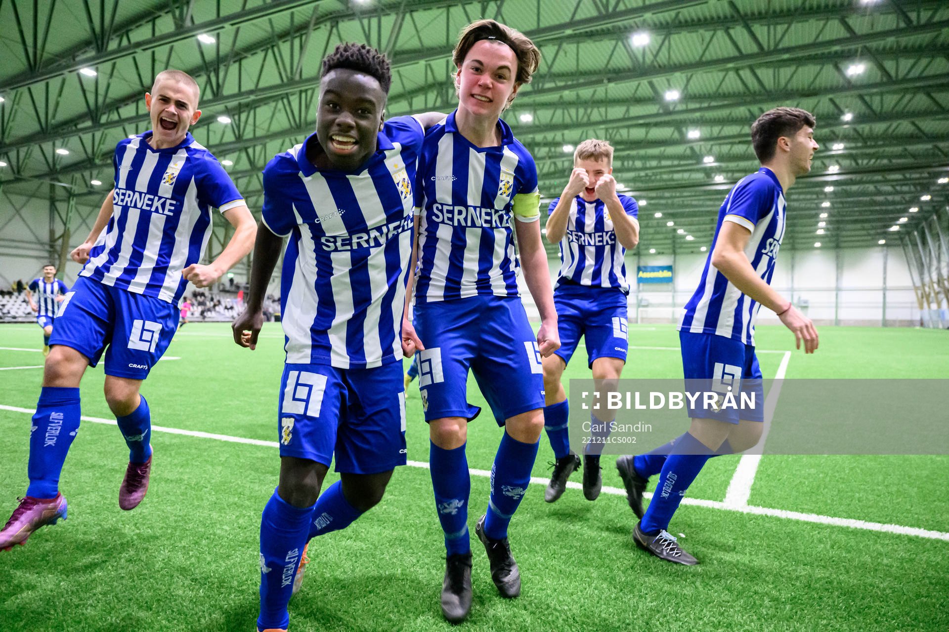 IFK Göteborgs Erik Nilsson, Assolo Mohamed och Elis