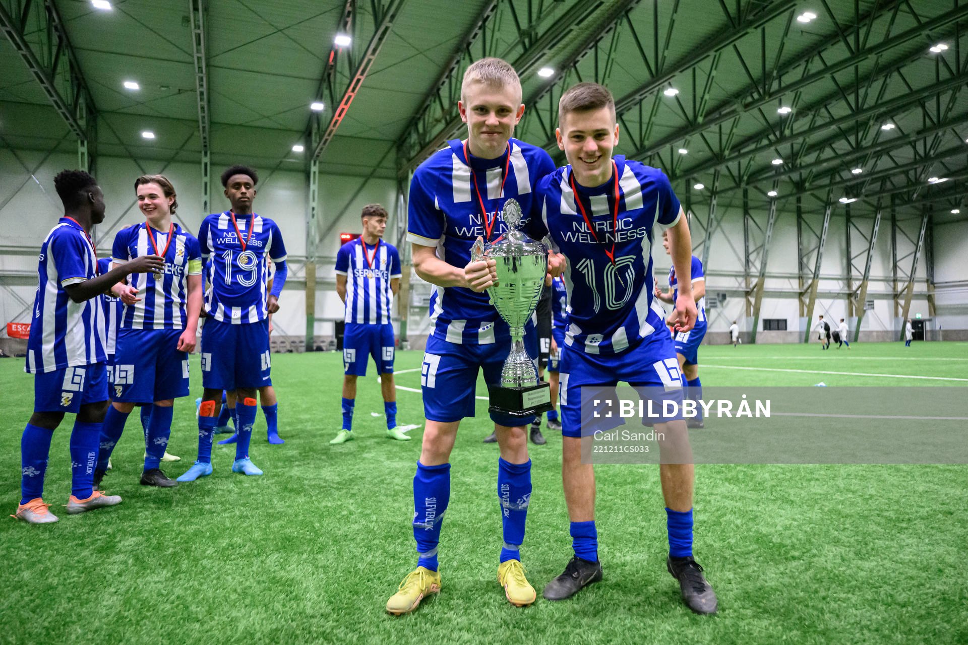 IFK Göteborgs Rasmus Nåfors Dahlin och Leo Radakovic